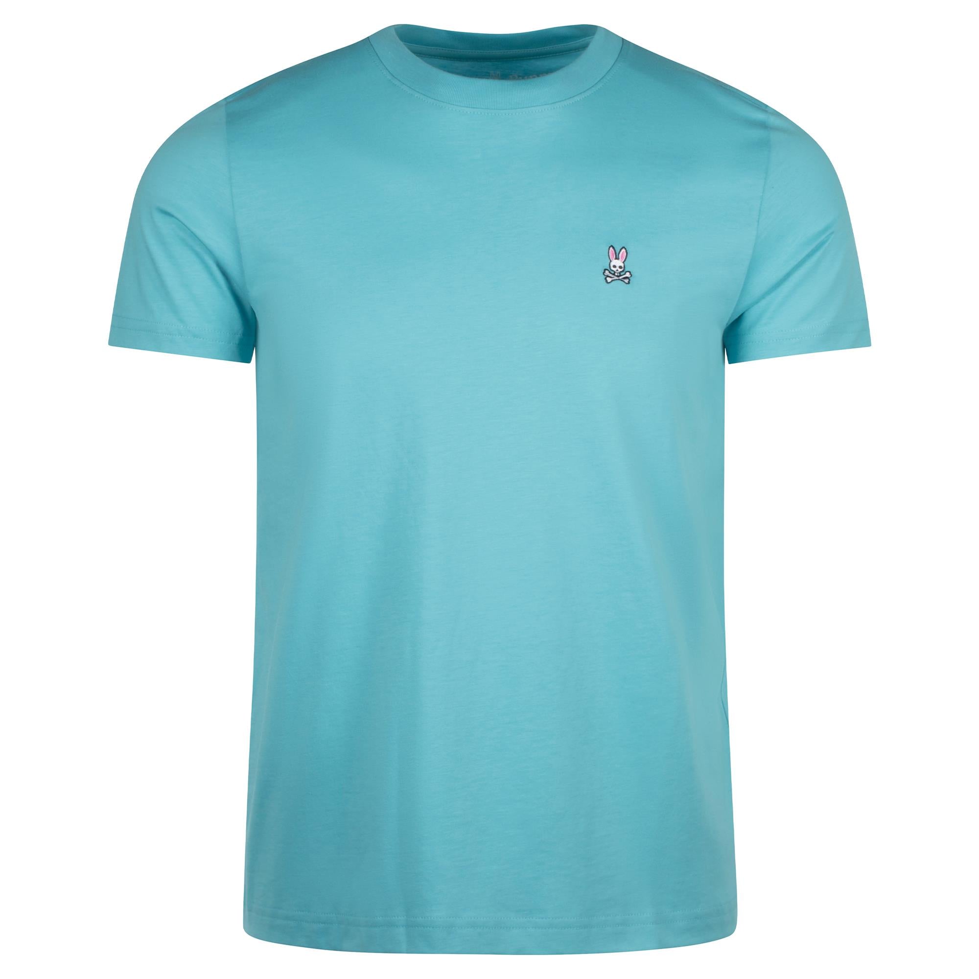 Psycho Bunny Classic Crew Neck Tee Milky Blue