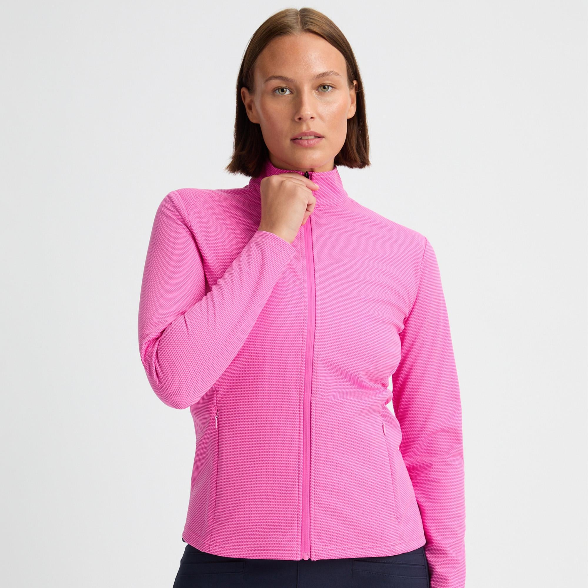 Rohnisch Laura Ladies Golf Mid Layer Fuchsia Pink