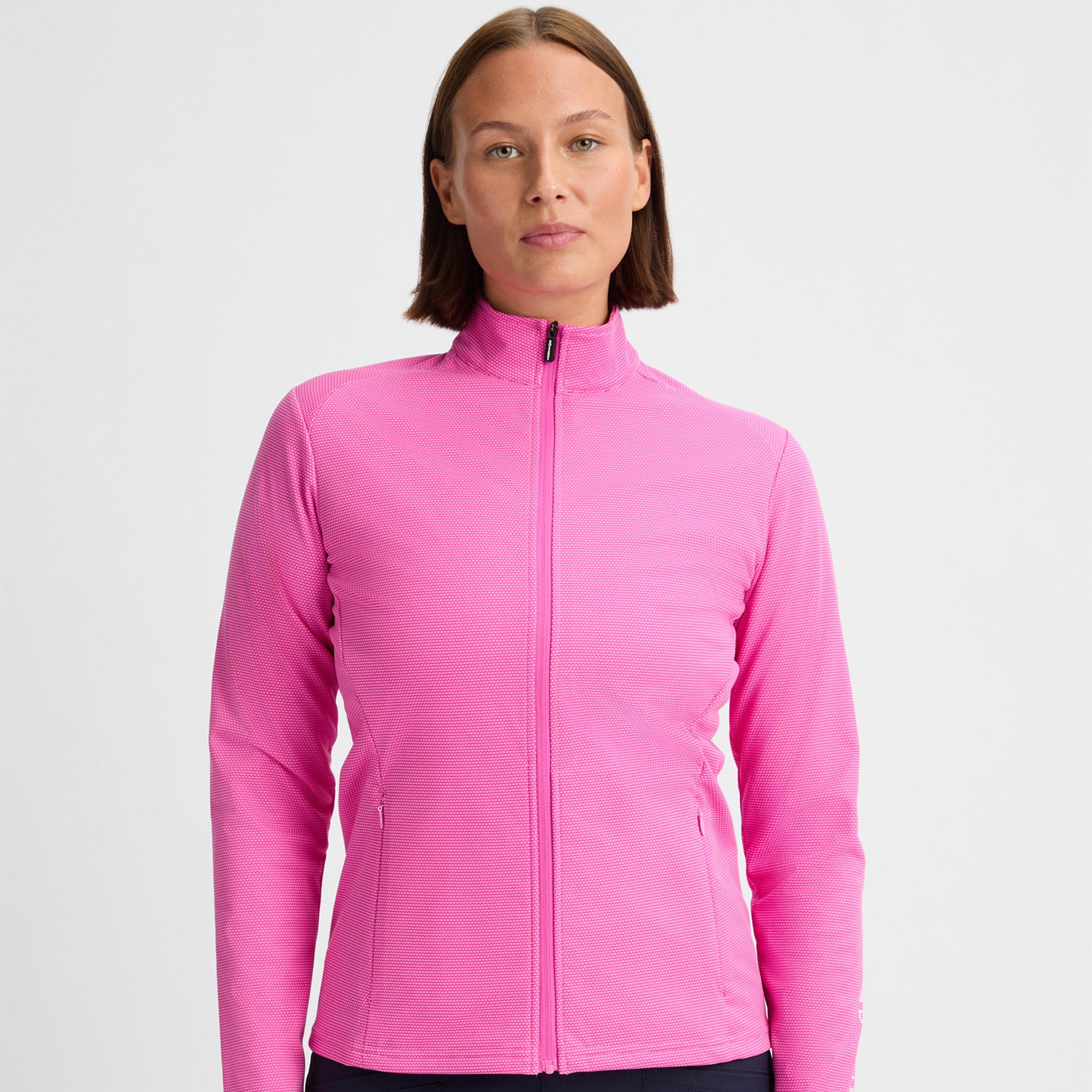Rohnisch Laura Ladies Golf Mid Layer Fuchsia Pink