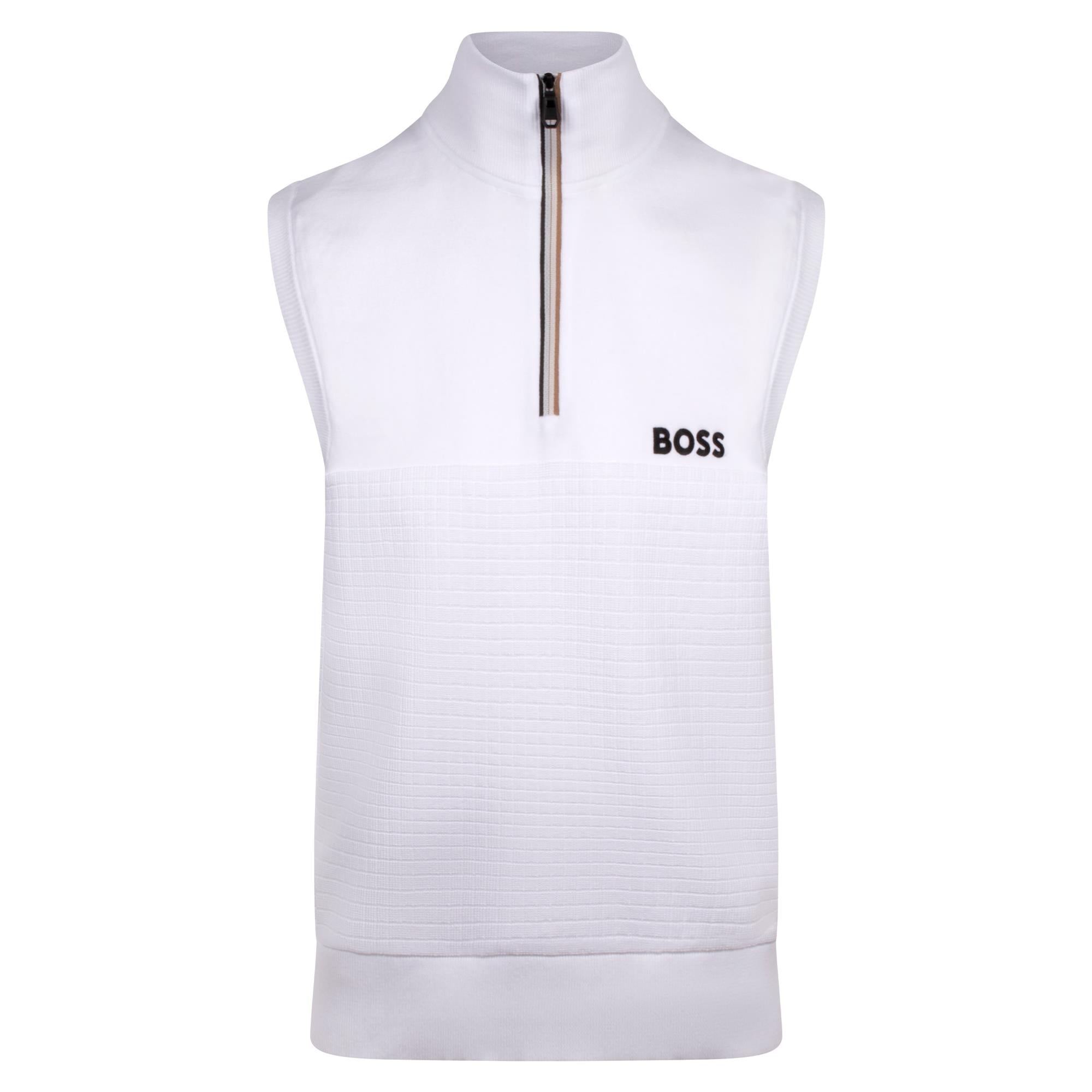 Boss K_Birdie Vest-1 White