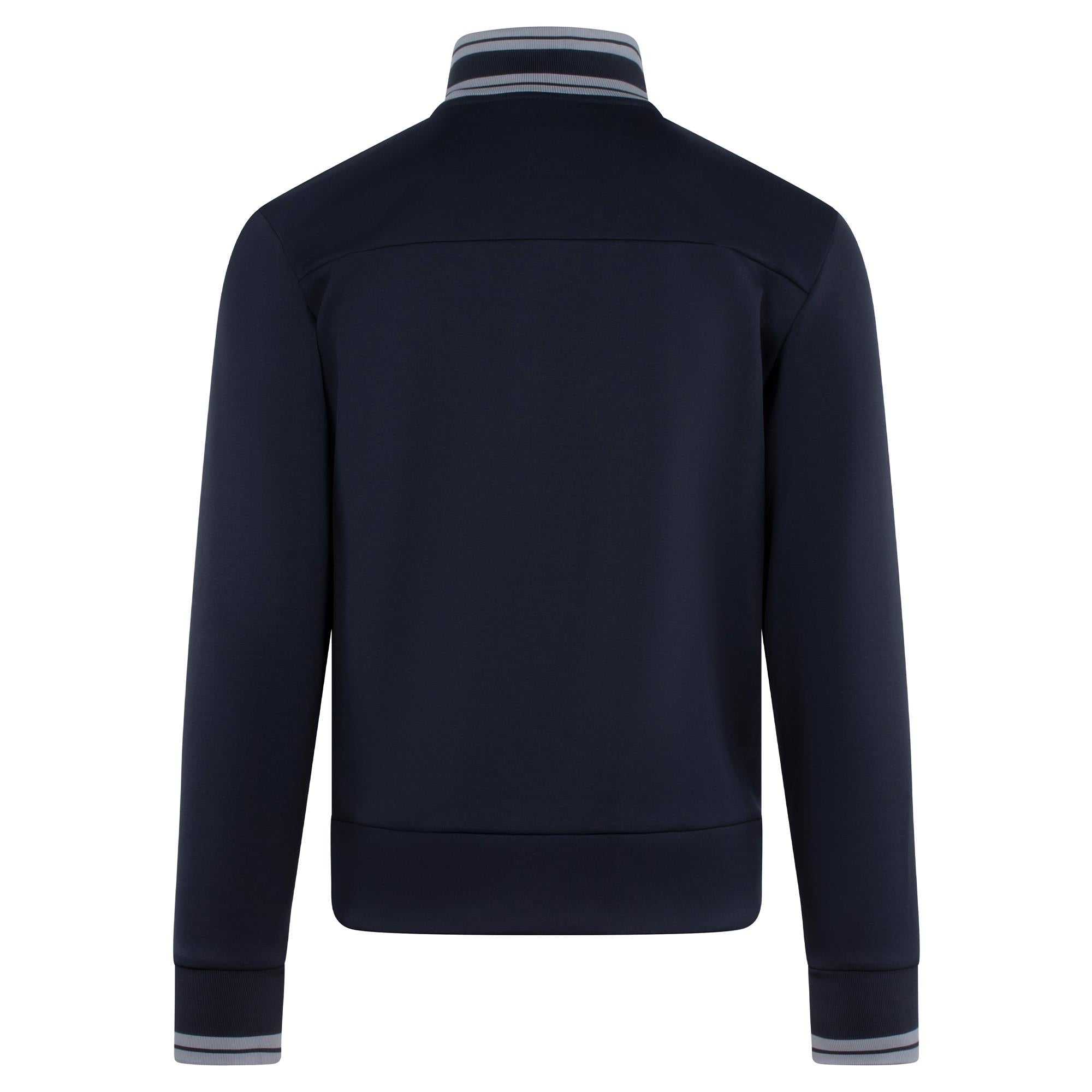 Boss FZ Zone Full Zip Mens Sweatshirt Dark Blue
