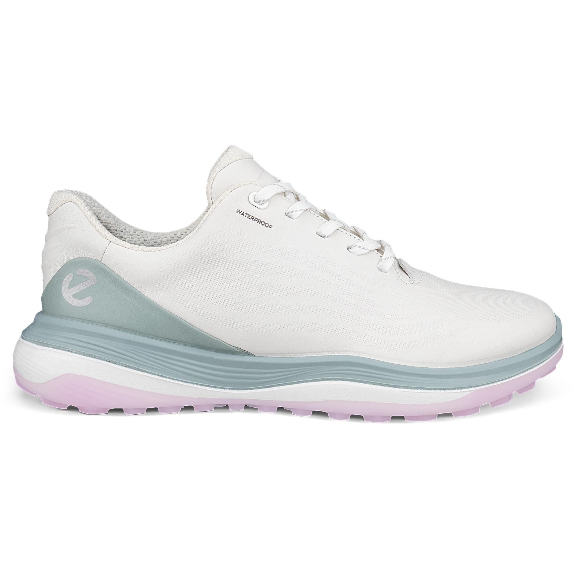 Ecco LT1 Ladies Golf Shoes White/Ice Flower