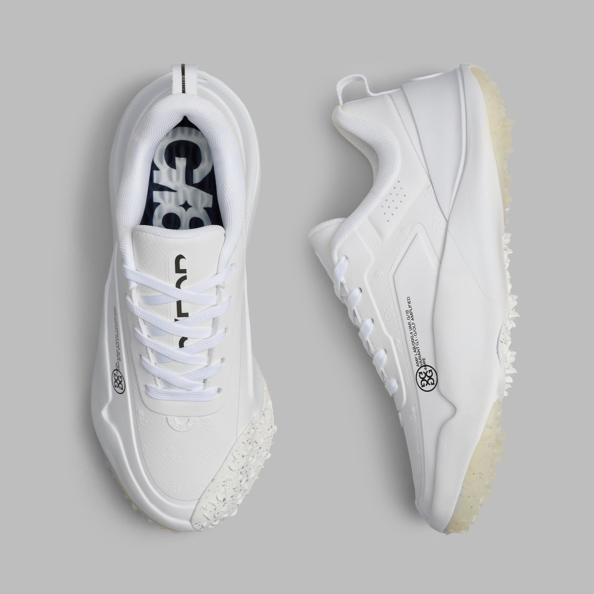 G/FORE G/18 Embossed Skull & Tees Mens Golf Shoes Snow