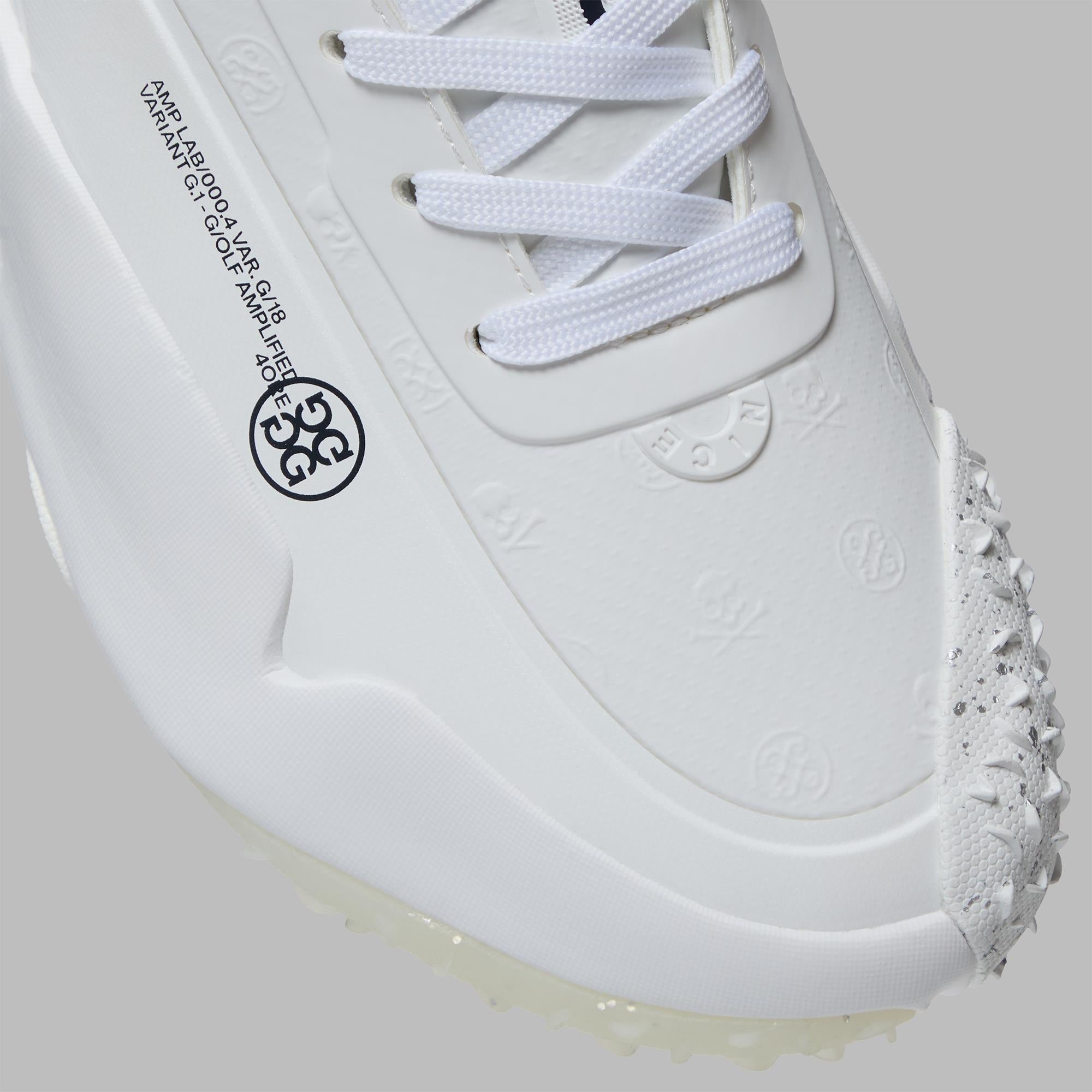 G/FORE G/18 Embossed Skull & Tees Mens Golf Shoes Snow