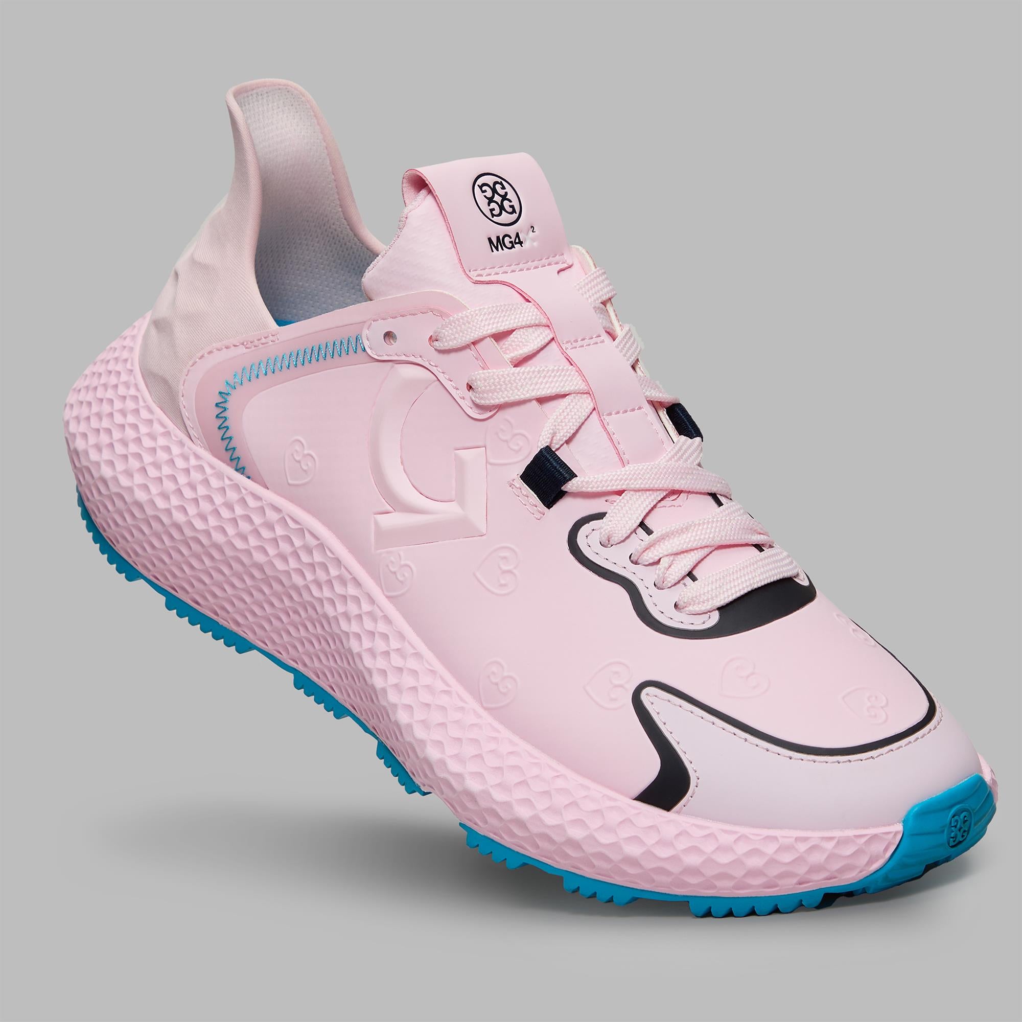 G/FORE MG4X2 Debossed Full Drip Ladies Golf Shoe Blush