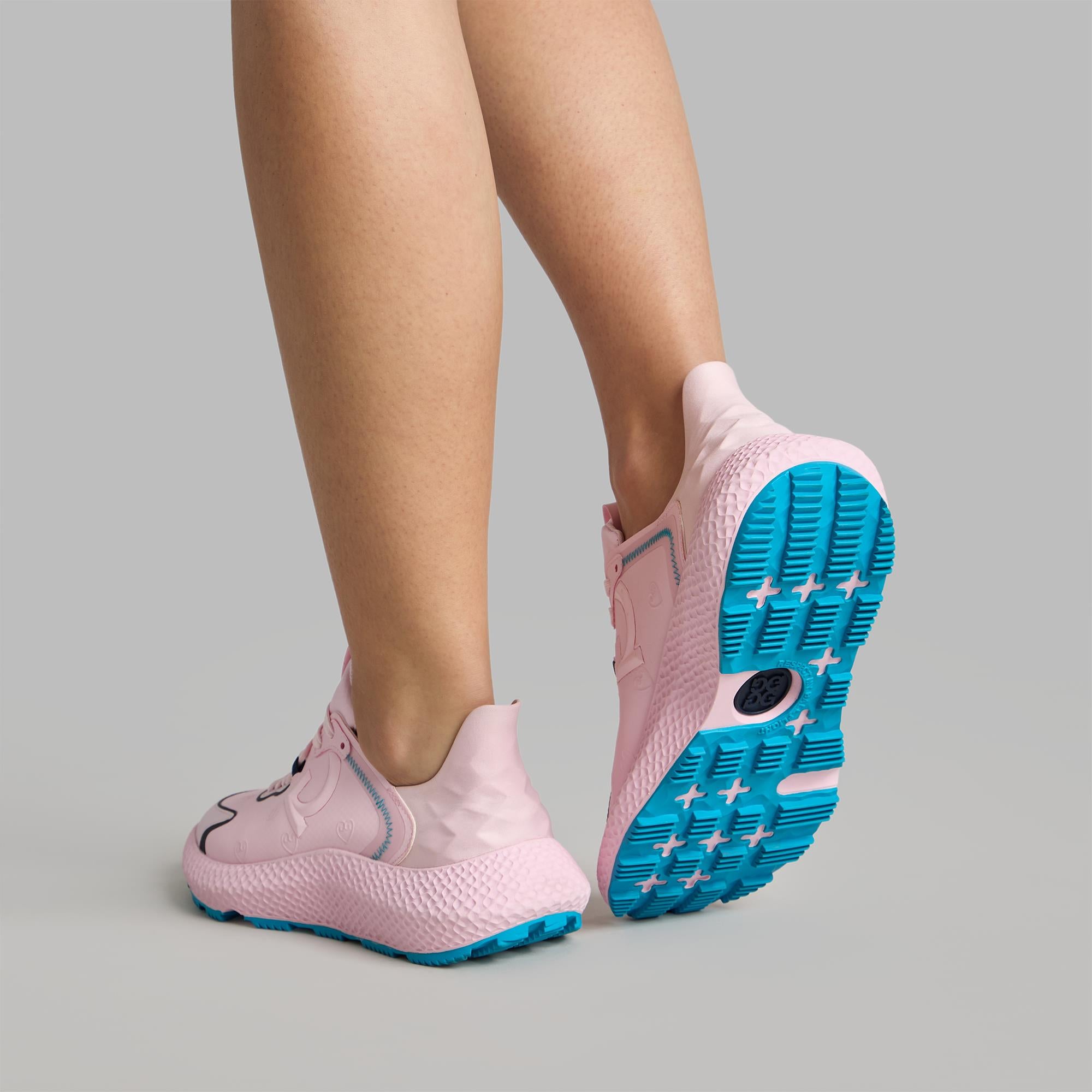 G/FORE MG4X2 Debossed Full Drip Ladies Golf Shoe Blush