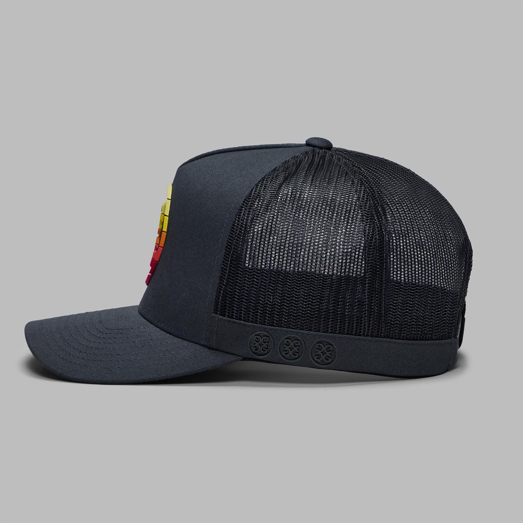 G/FORE Gradient Circle G's Trucker Cap Charcoal