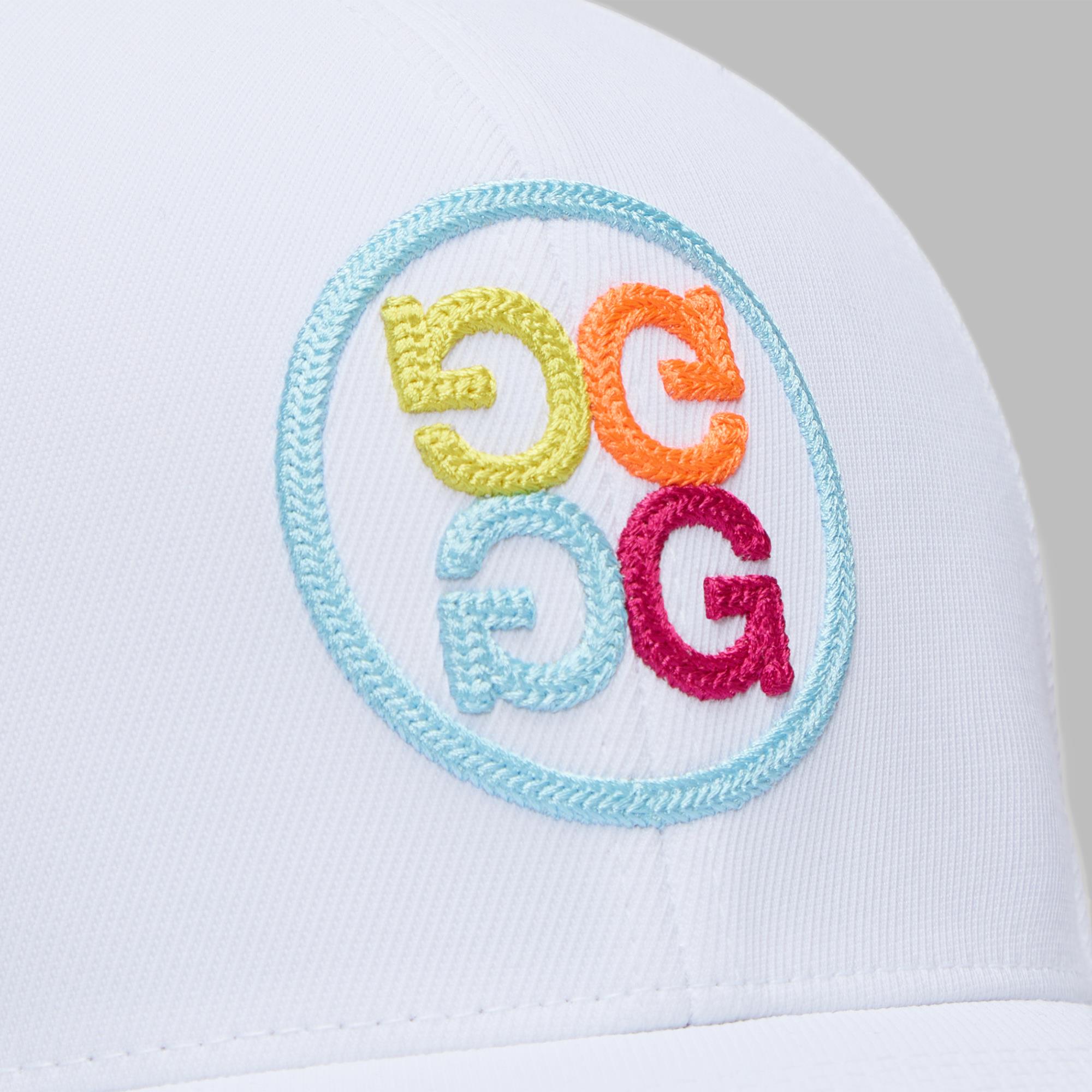 G/FORE Circle G's 110 Stretch Twill Snapback Snow/Multi
