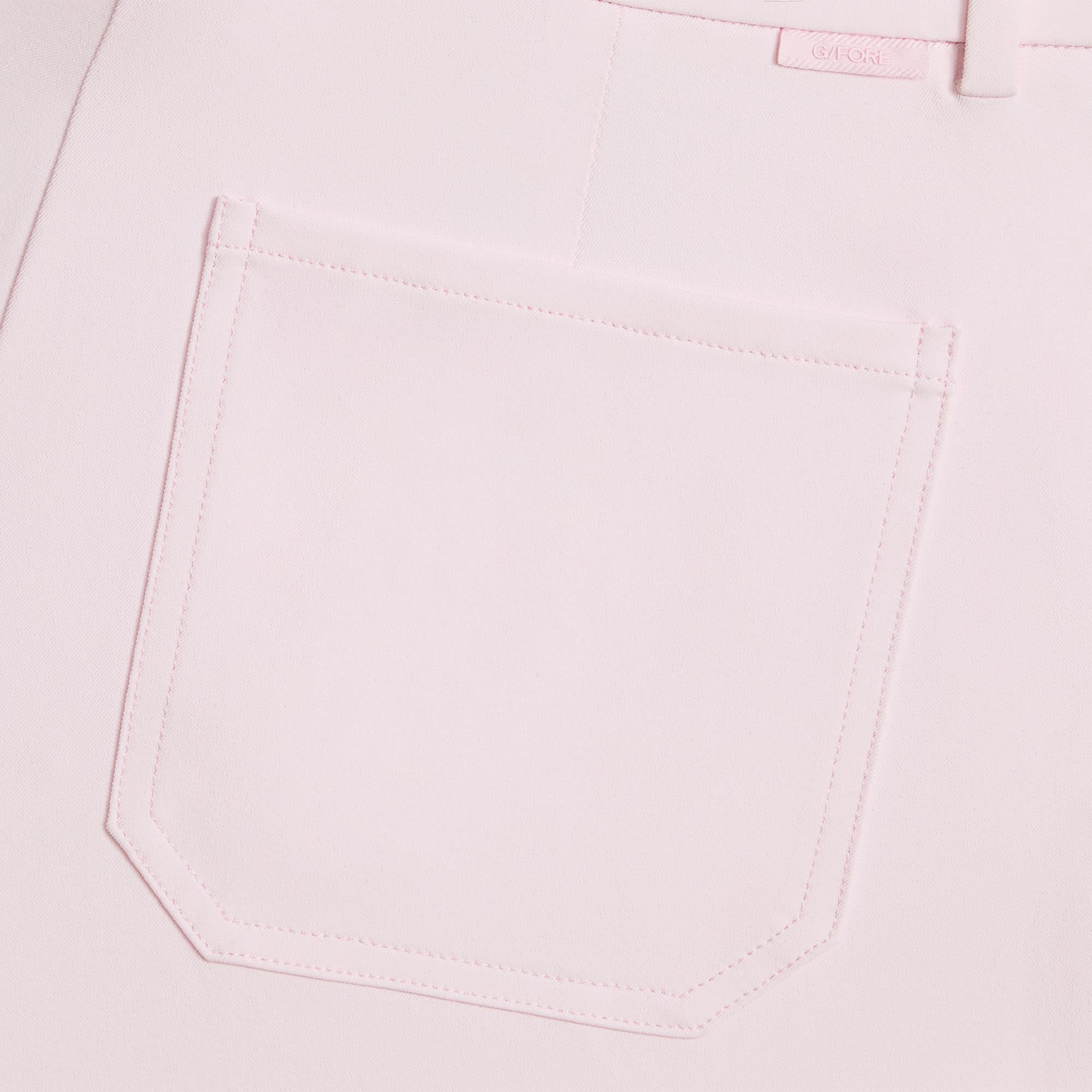 G/FORE Stretch Perfomance Twill Straight Leg Ladies Golf Trousers Blush