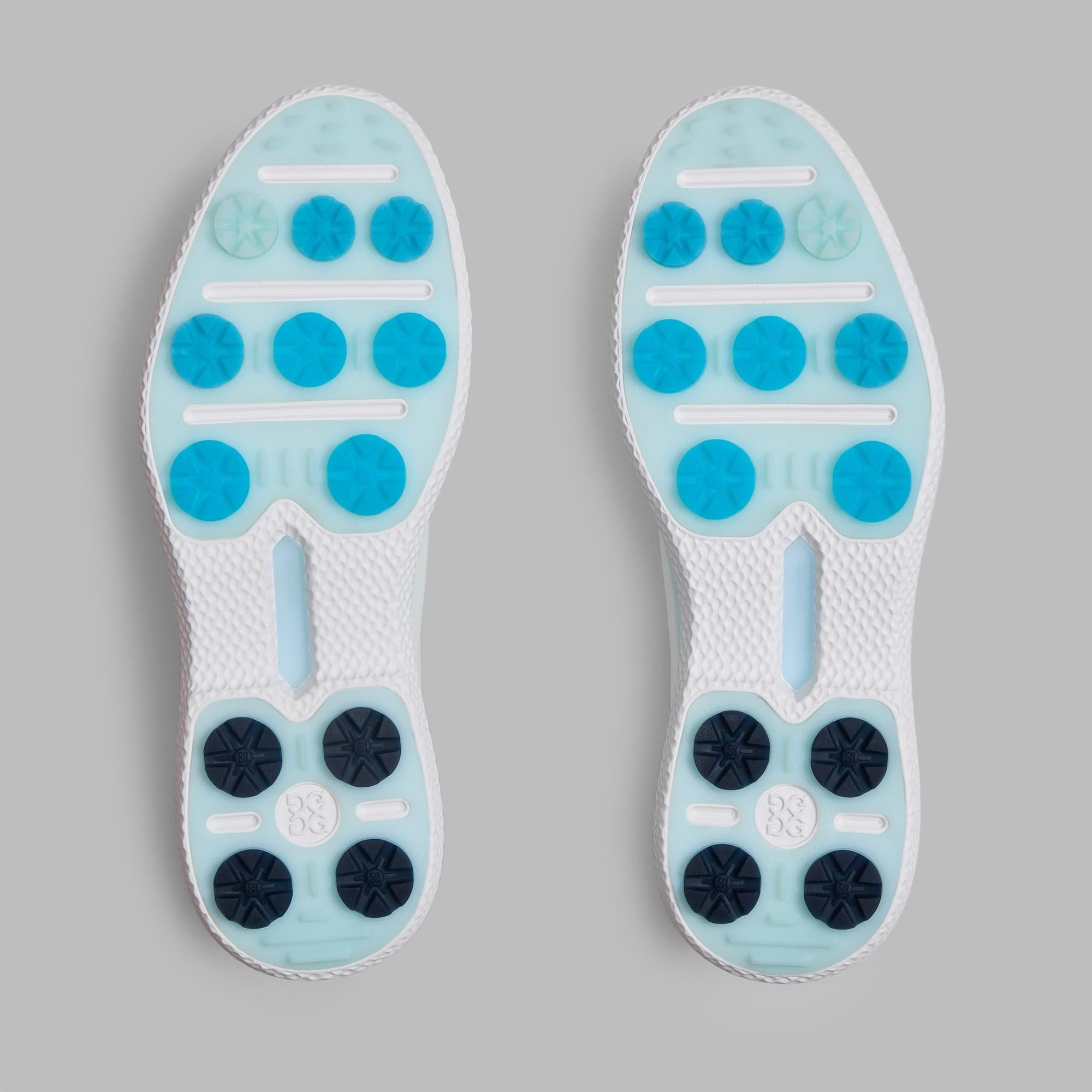 G/FORE Tuxedo Stripe Gallivan2r Ladies Golf Shoes Snow/Daybreak