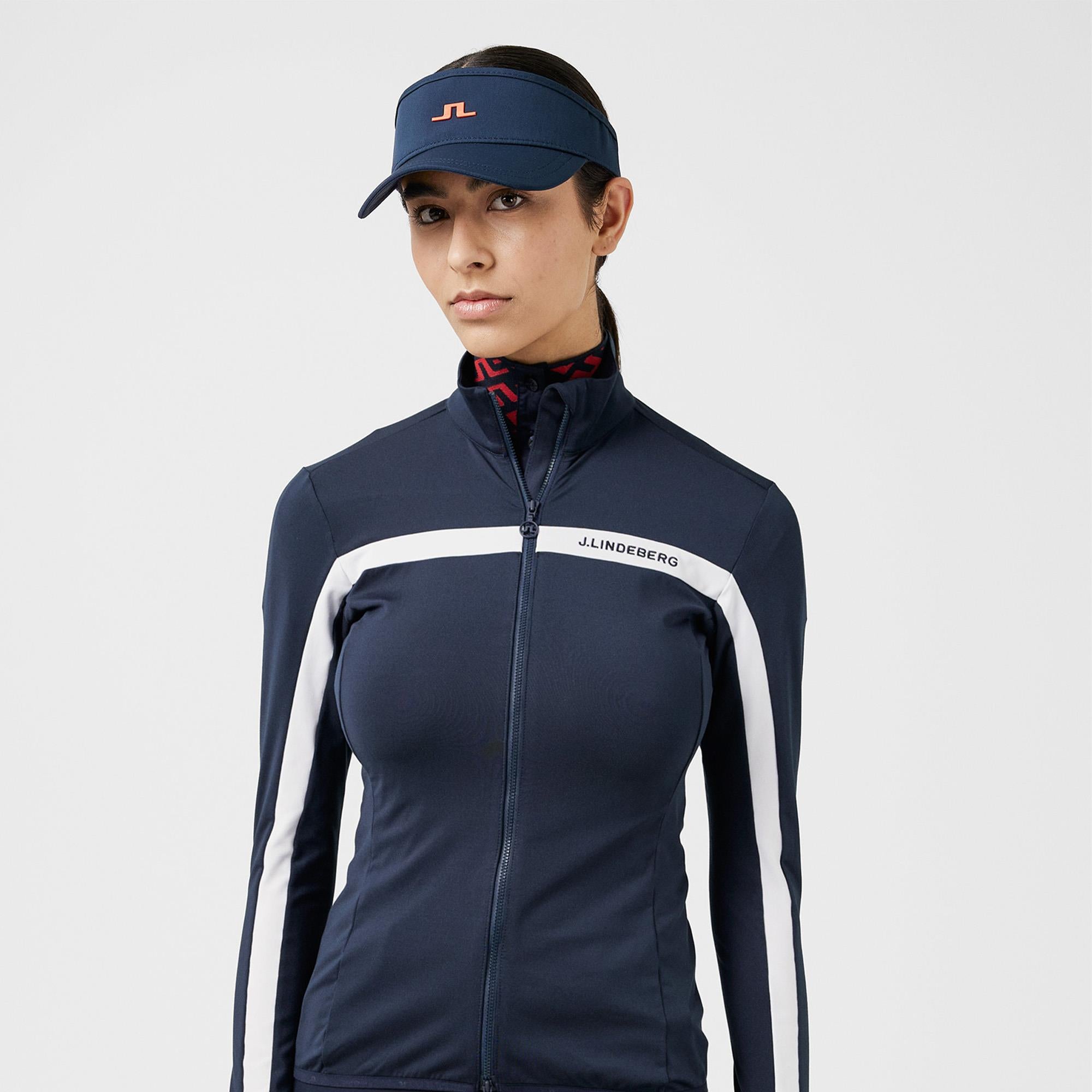 J Lindeberg Janice Ladies Golf Mid Layer Navy