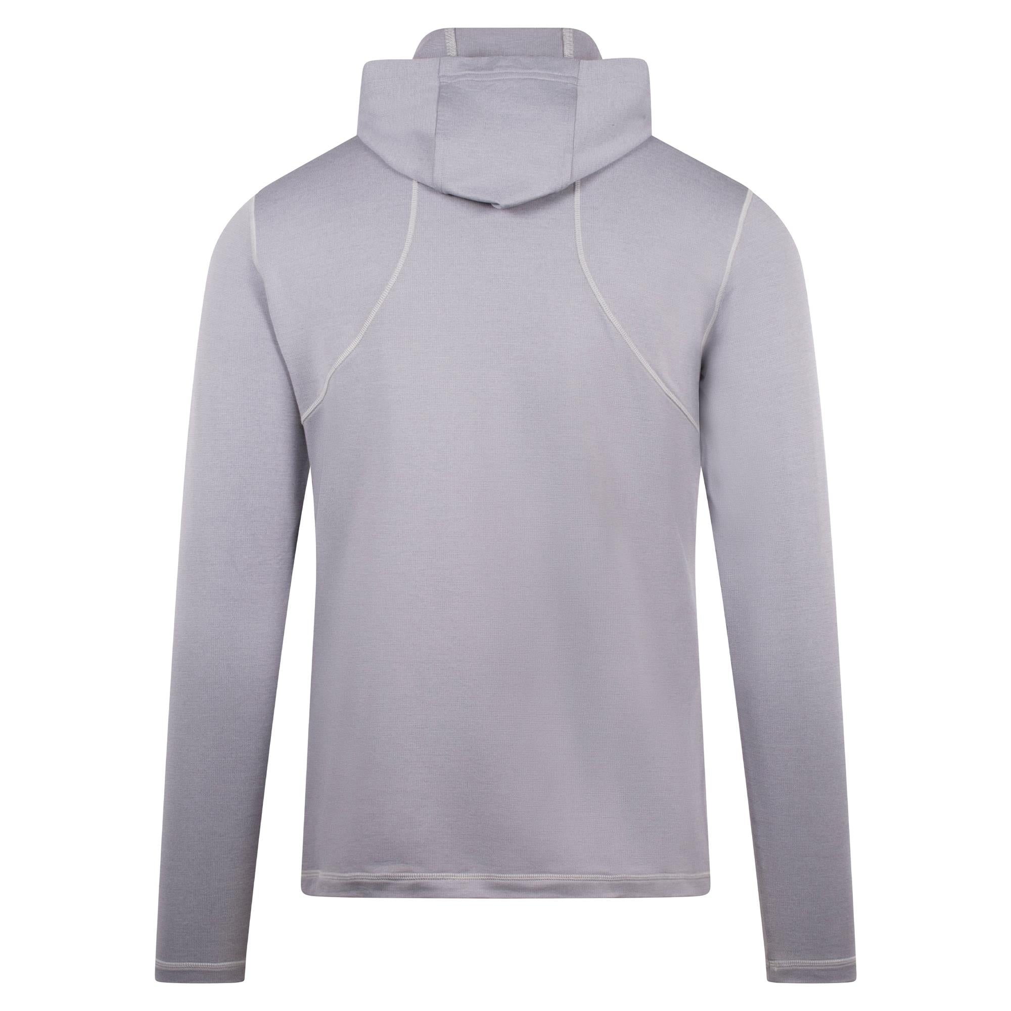 G/FORE Lightweight French Terry Mens Golf Hoodie Light Heather Grey