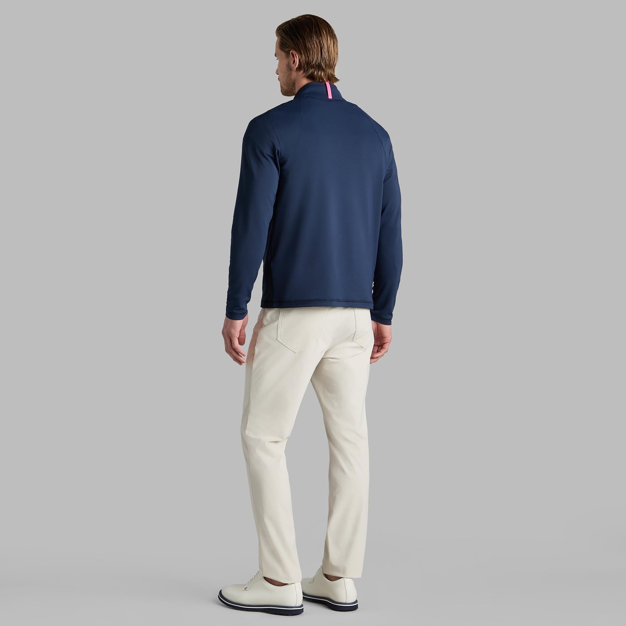 G/FORE Lightweight French Terry Mens Golf Mid Layer Twilight