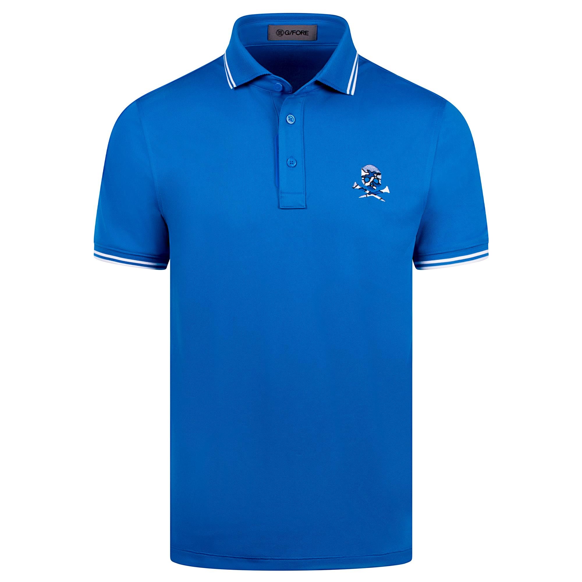 G/FORE Tux Perfomance Pique Mens Polo Shirt Lisbon