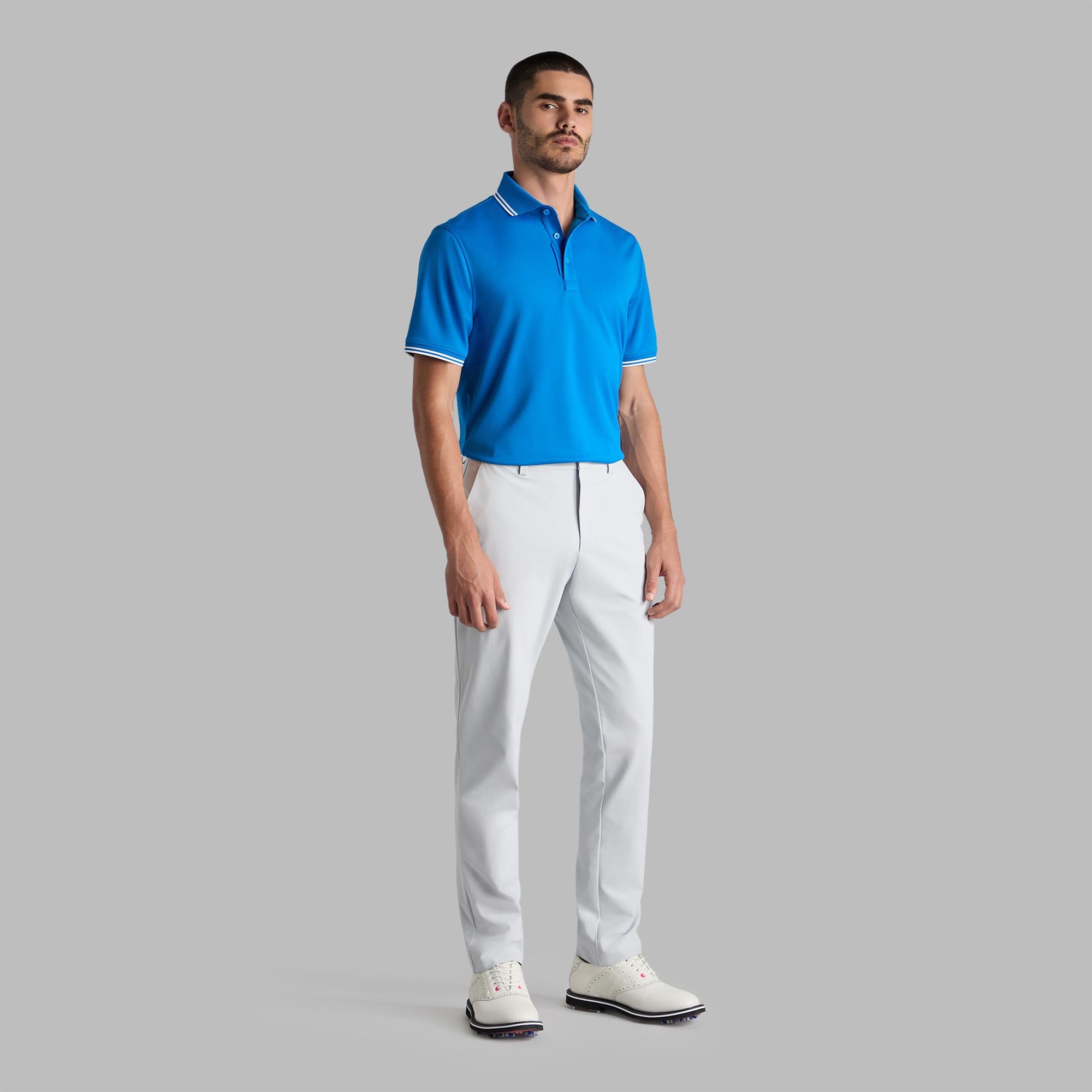 G/FORE Tux Perfomance Pique Mens Polo Shirt Lisbon