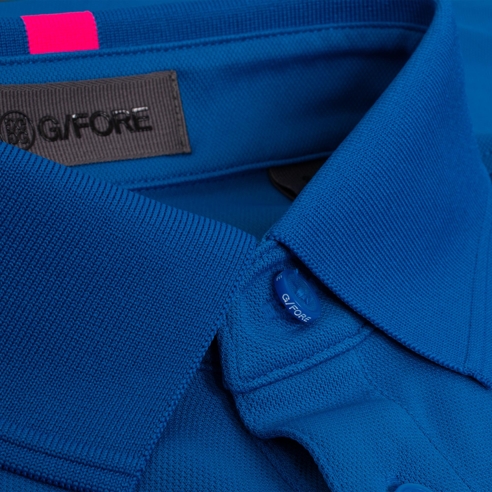 G/FORE Essential Performance Pique Mens Golf Polo Shirt Lisbon