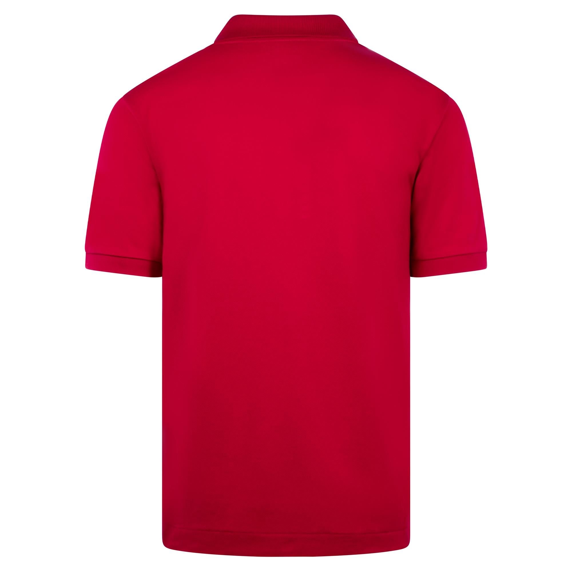 Mens Lacoste L1212 Classic Fit Polo Shirt Bigarreau Cherry