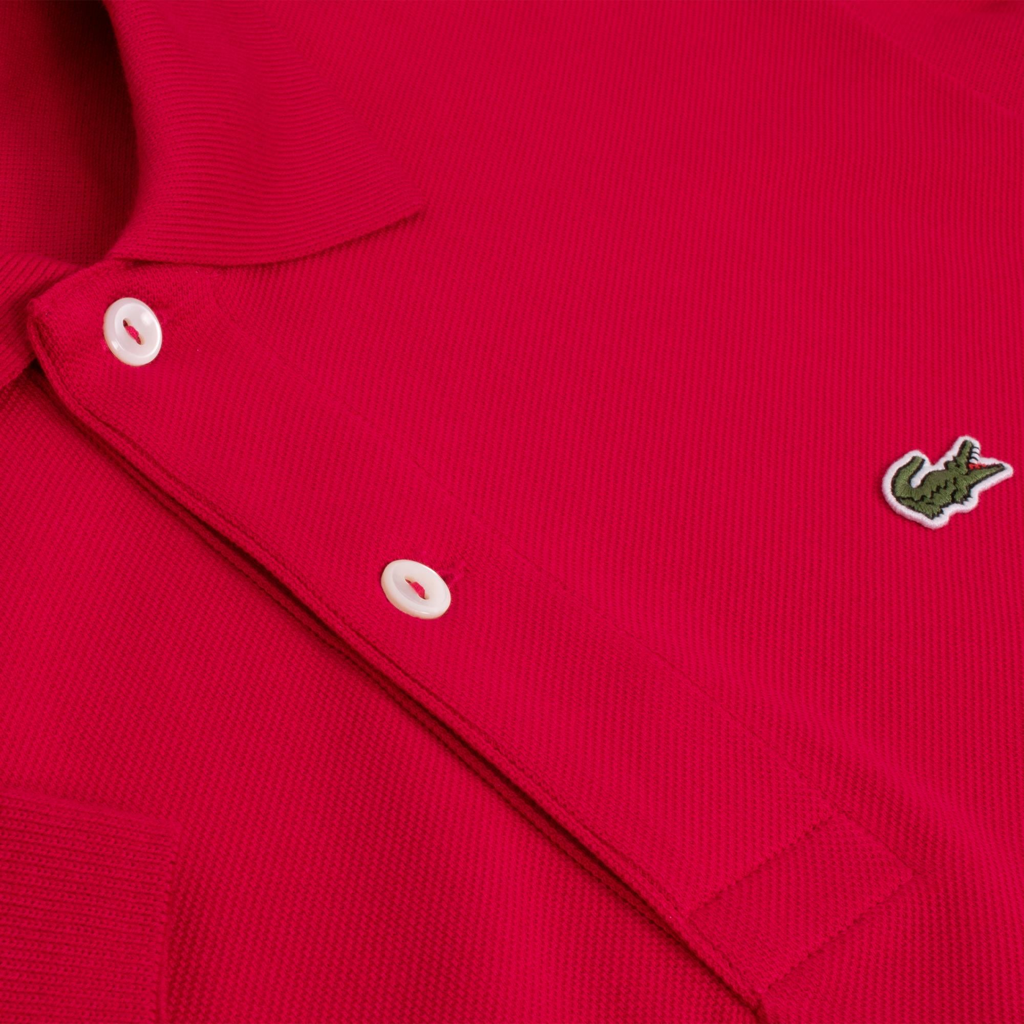 Mens Lacoste L1212 Classic Fit Polo Shirt Bigarreau Cherry