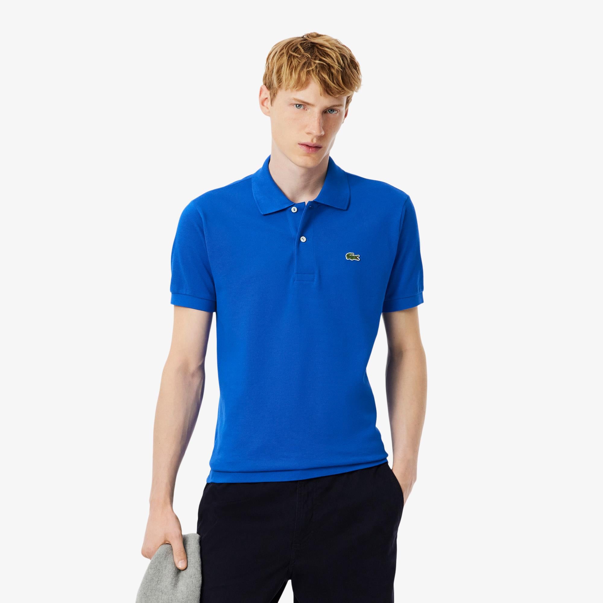 Mens Lacoste L1212 Classic Fit Polo Shirt Corvette