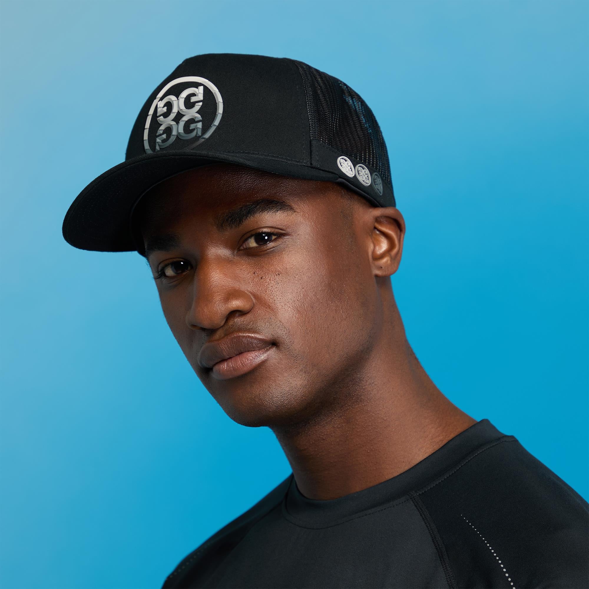 G/FORE Gradient Circle G's Trucker Cap Onyx