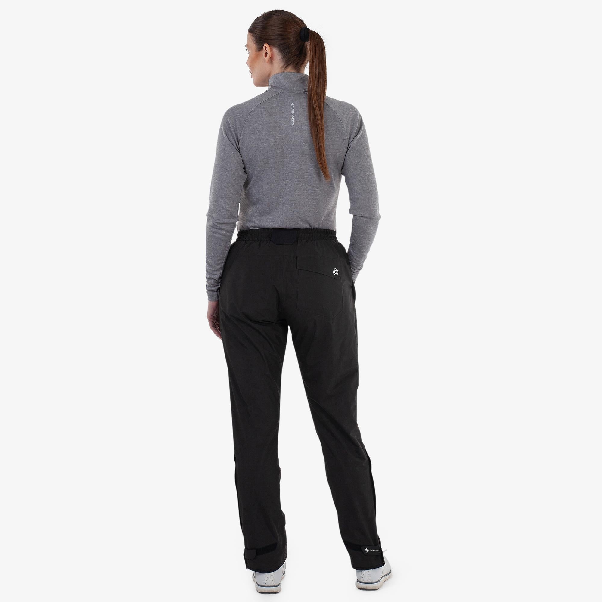 Galvin Green April Dryvr Gore-Tex Ladies Waterproof Golf Trousers Black