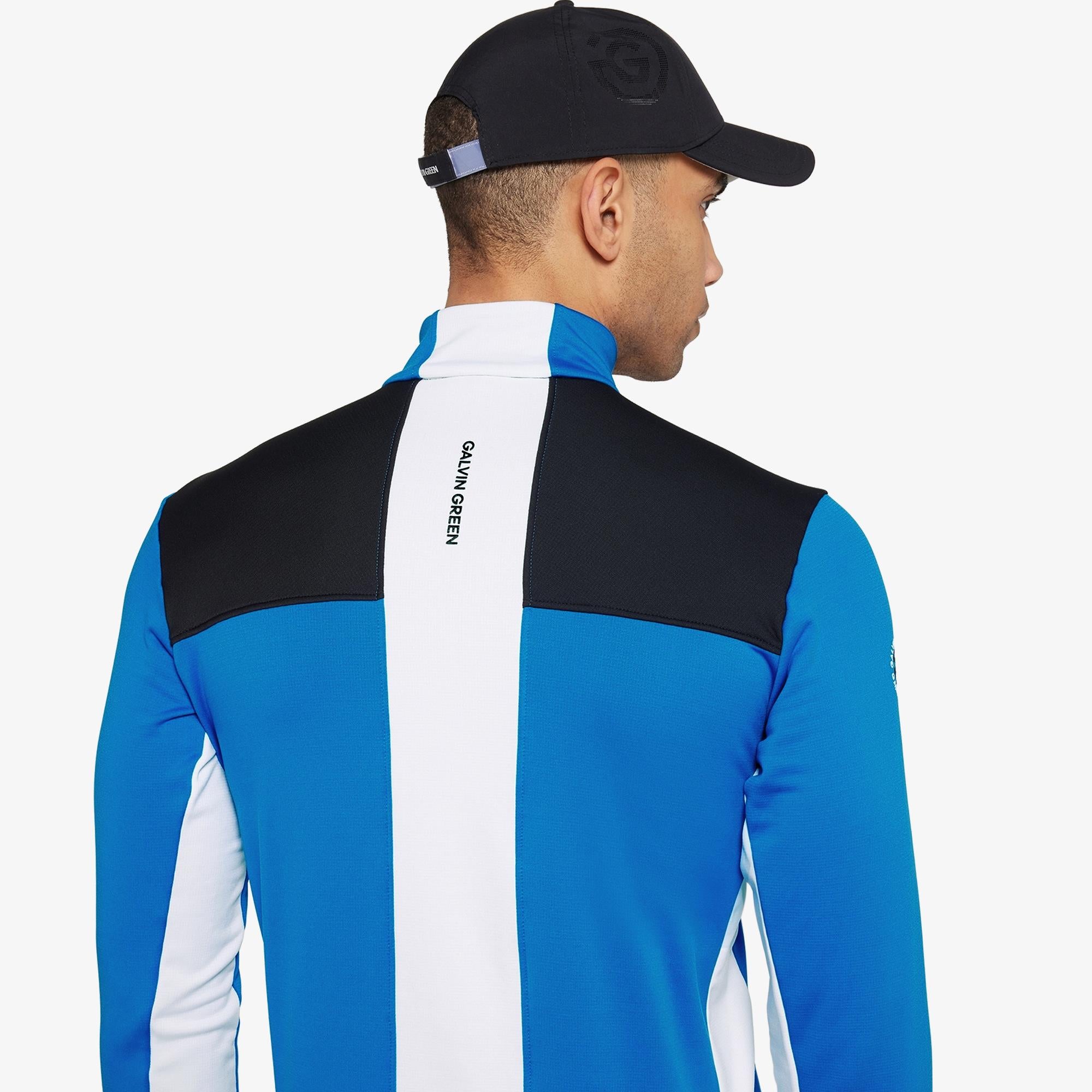 Galvin Green Dean Insula Mens Golf Mid Layer Royal Blue/Black