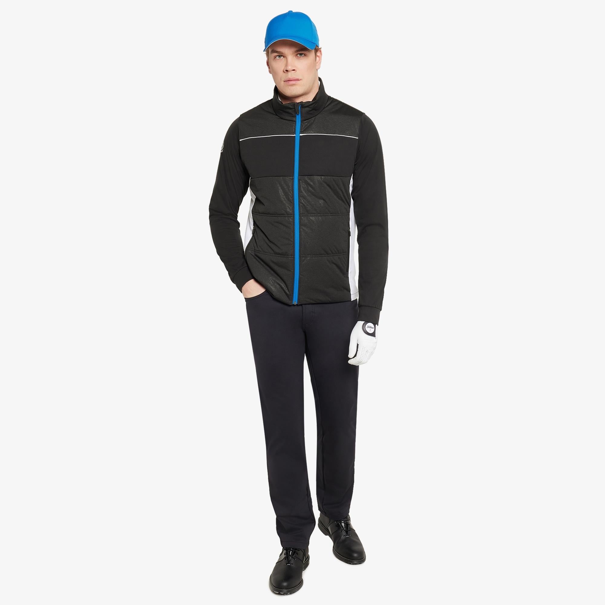 Galvin Green Lennon Interface-1 Mens Golf Windstopper Black/White/Royal Blue