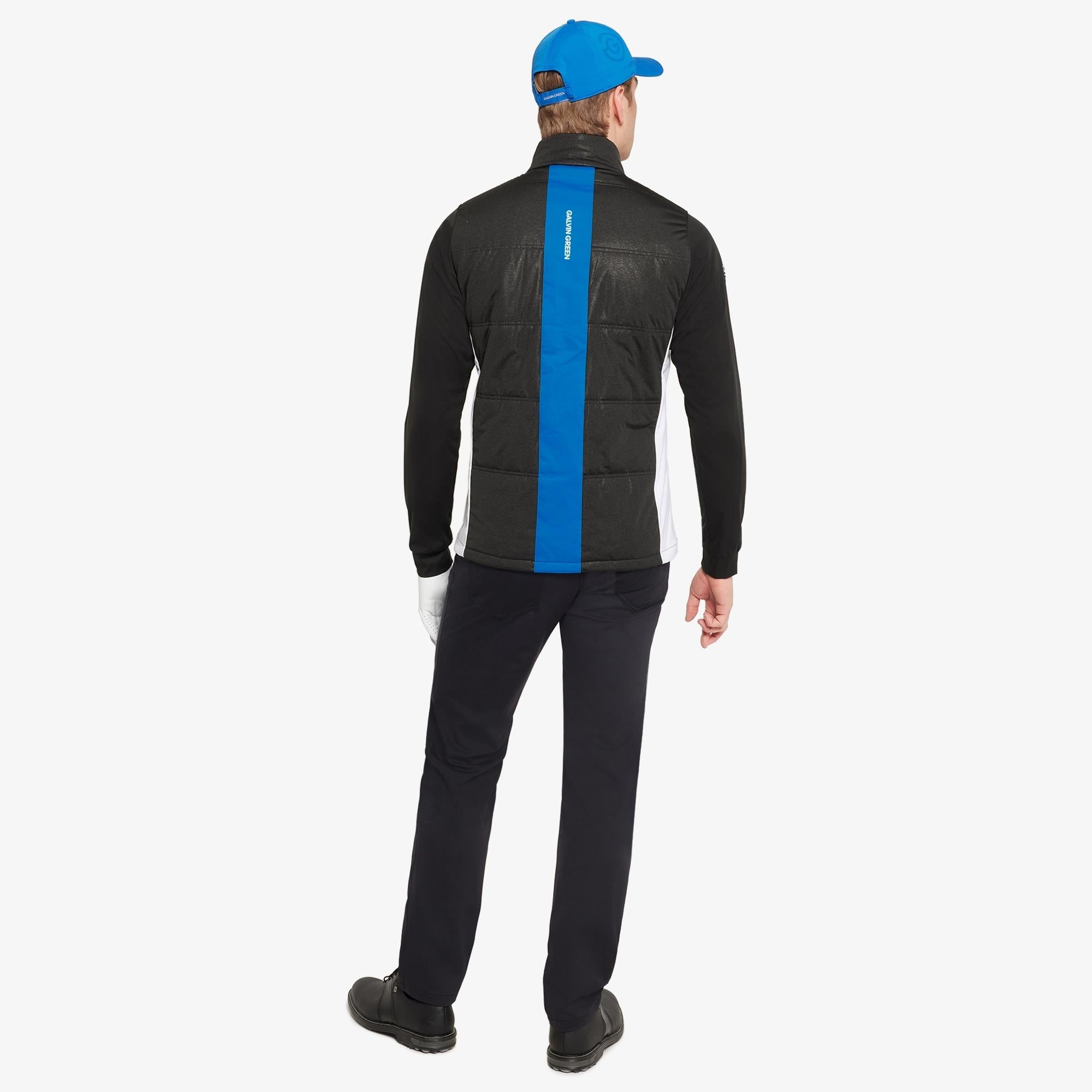 Galvin Green Lennon Interface-1 Mens Golf Windstopper Black/White/Royal Blue