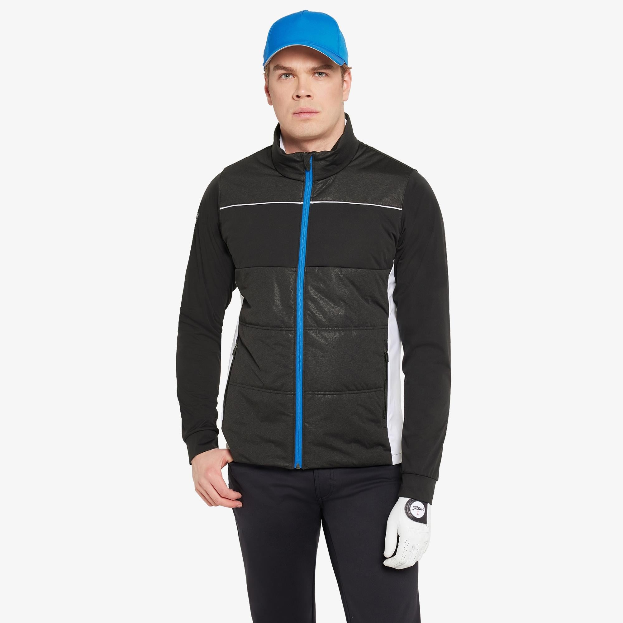 Galvin Green Lennon Interface-1 Mens Golf Windstopper Black/White/Royal Blue