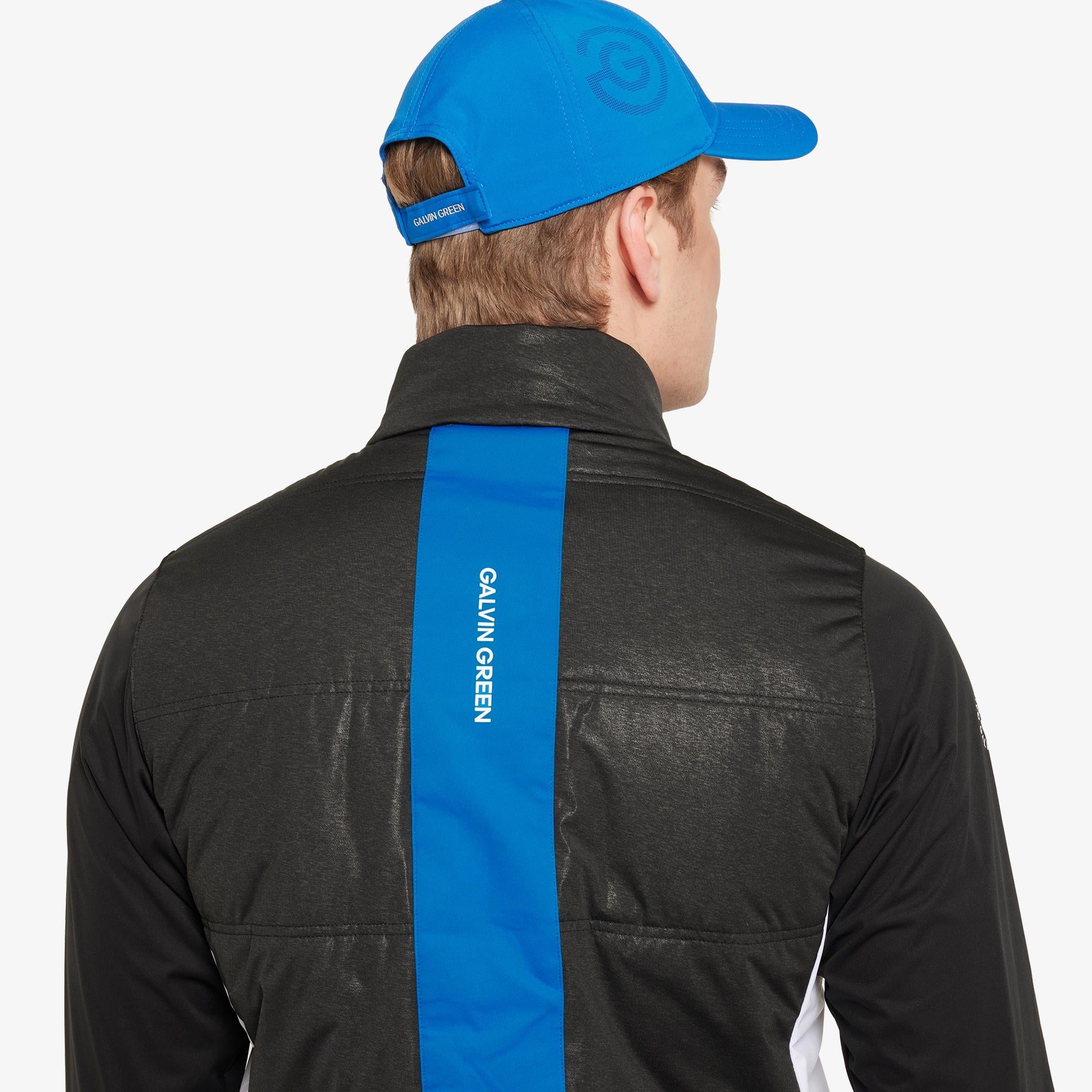 Galvin Green Lennon Interface-1 Mens Golf Windstopper Black/White/Royal Blue