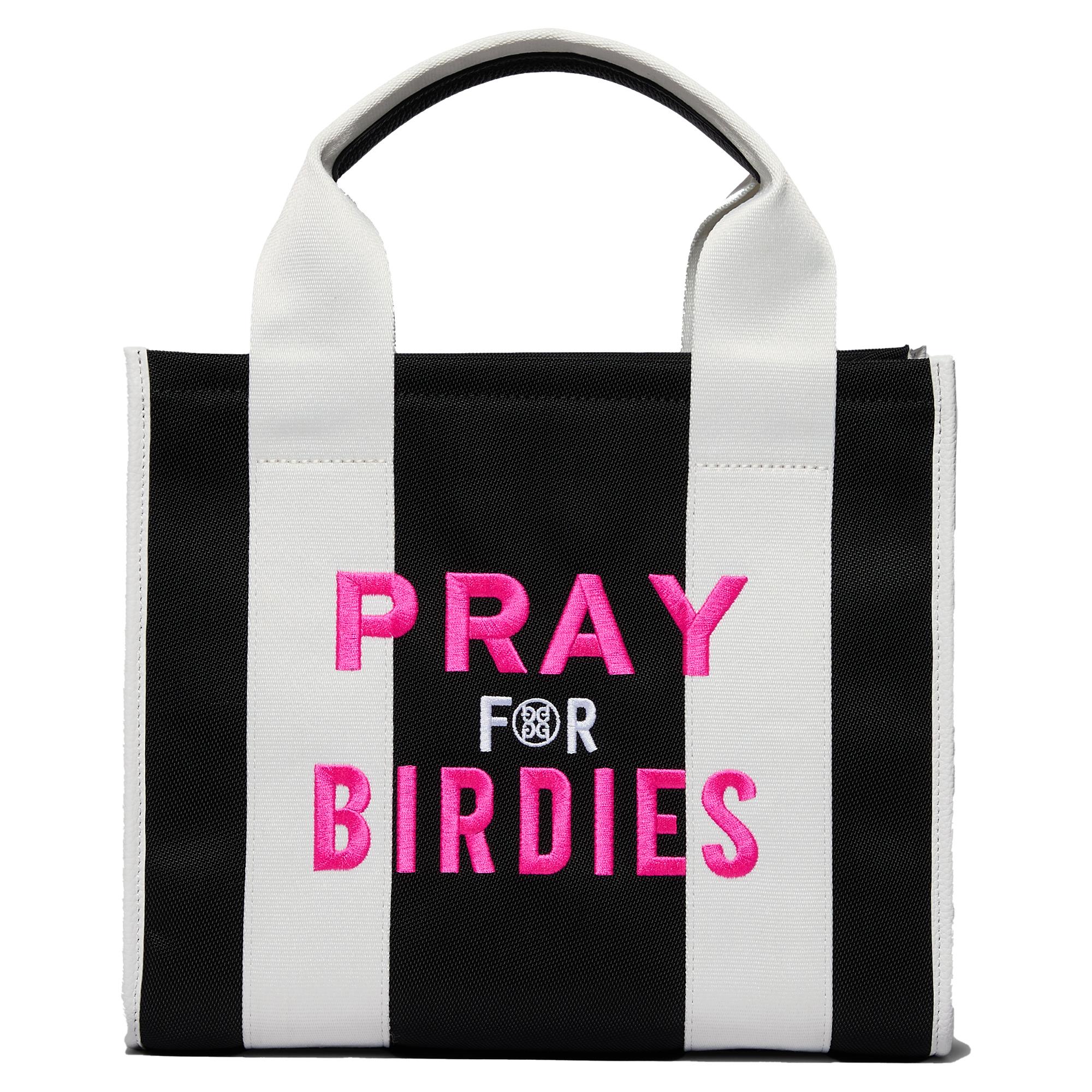 G/FORE Pray for Birdies Canvas Square Bag Onyx