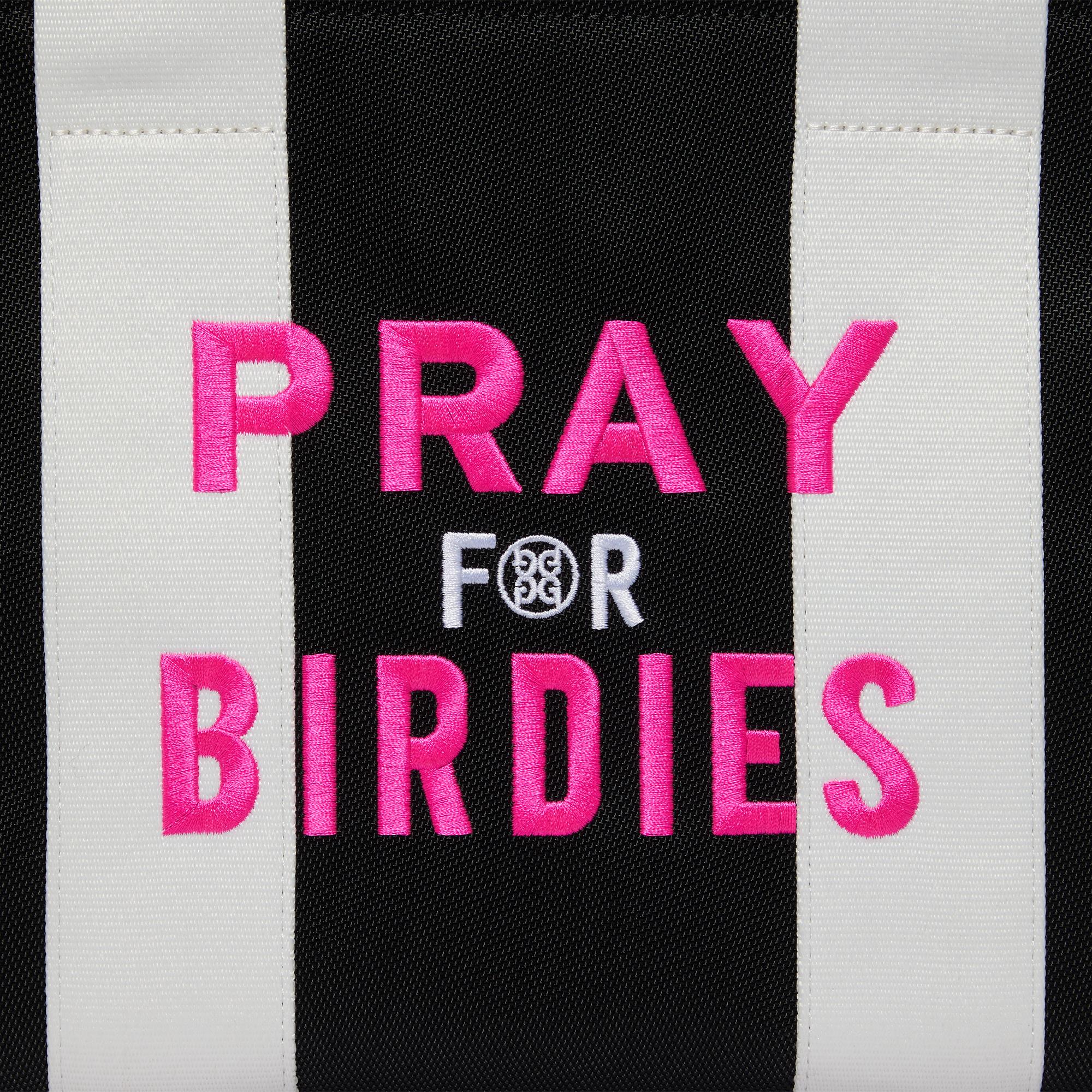 G/FORE Pray for Birdies Canvas Square Bag Onyx