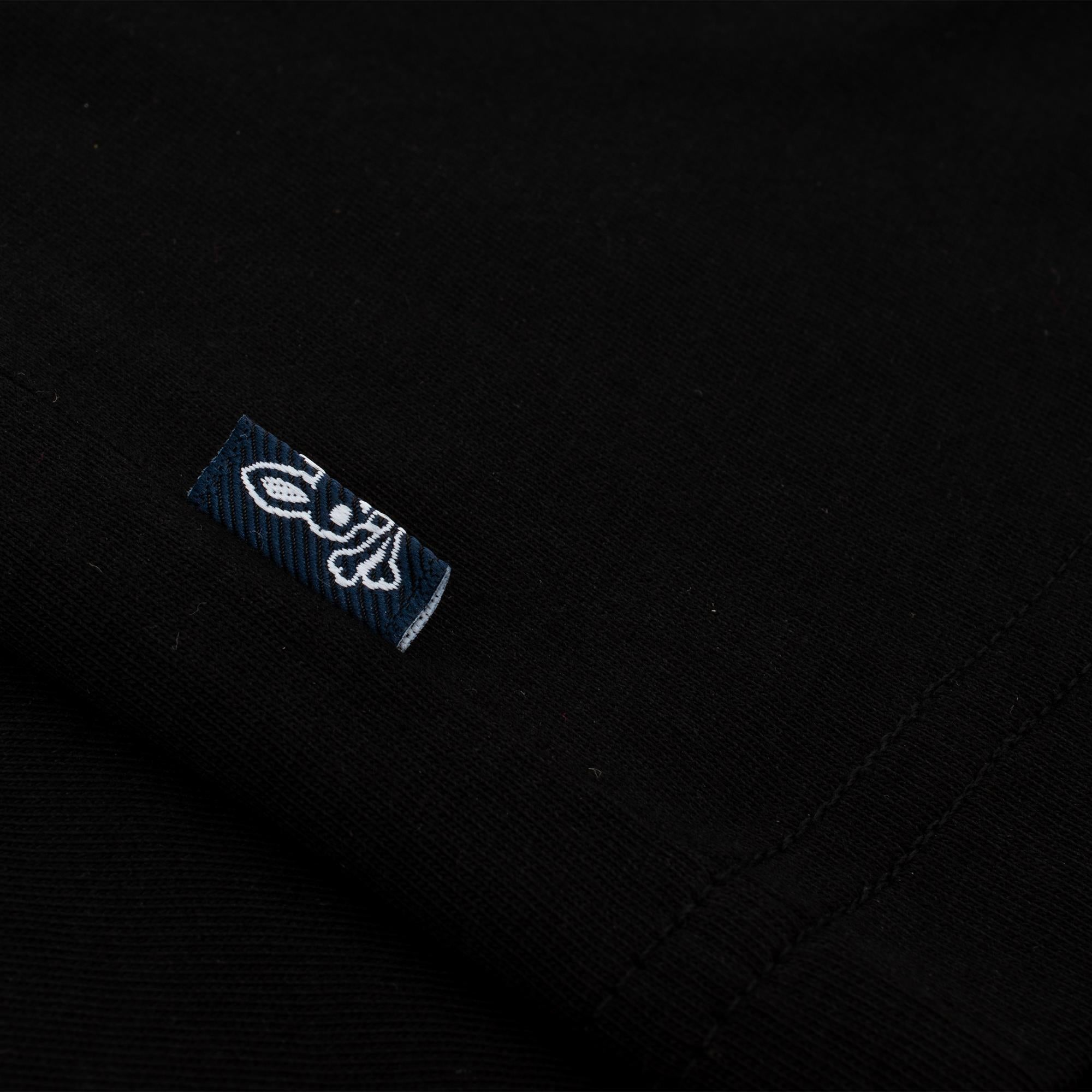 Psycho Bunny Rowen Bunny Graphic Mens T-Shirt Black