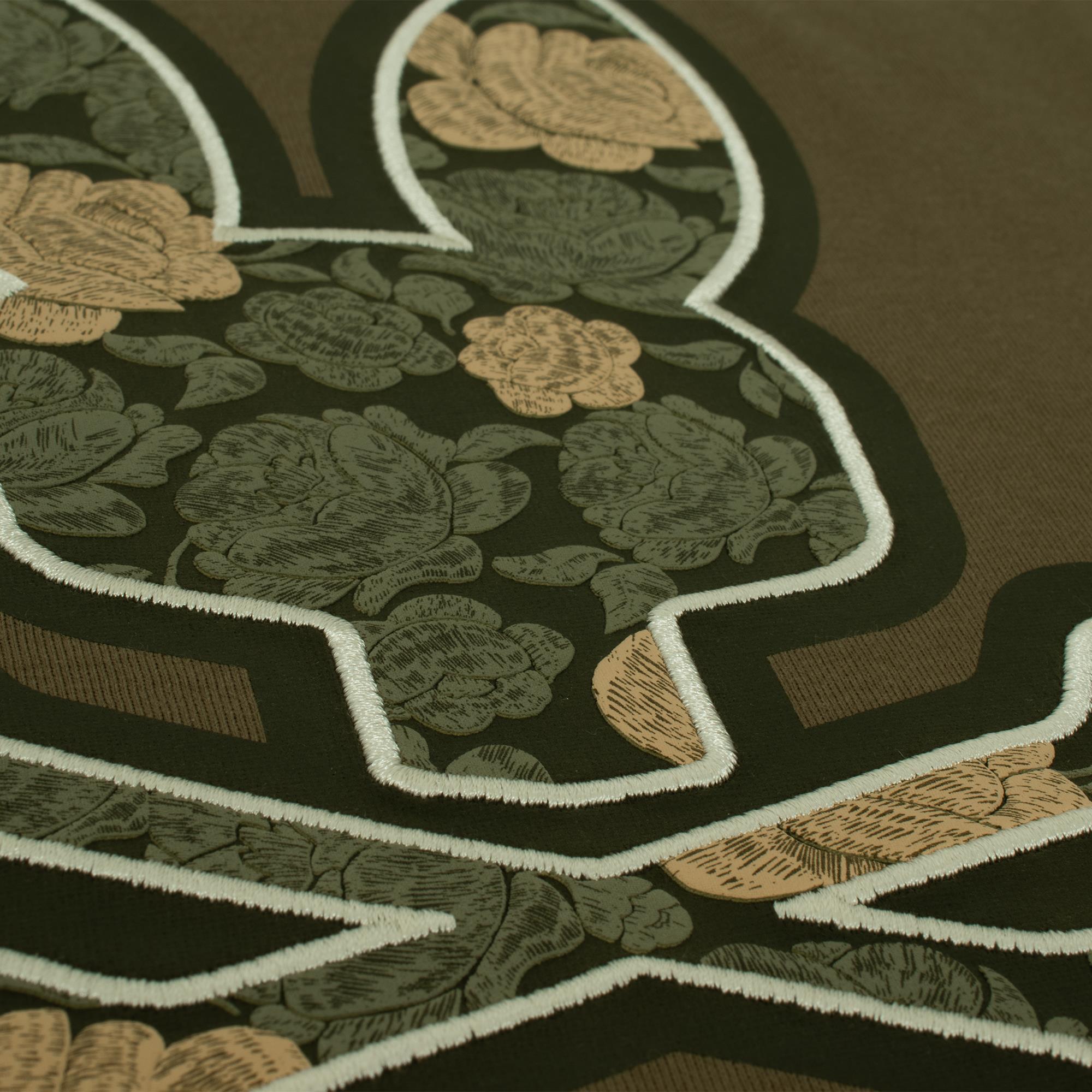 Psycho Bunny Rowen Bunny Graphic Mens T-Shirt Dusky Green