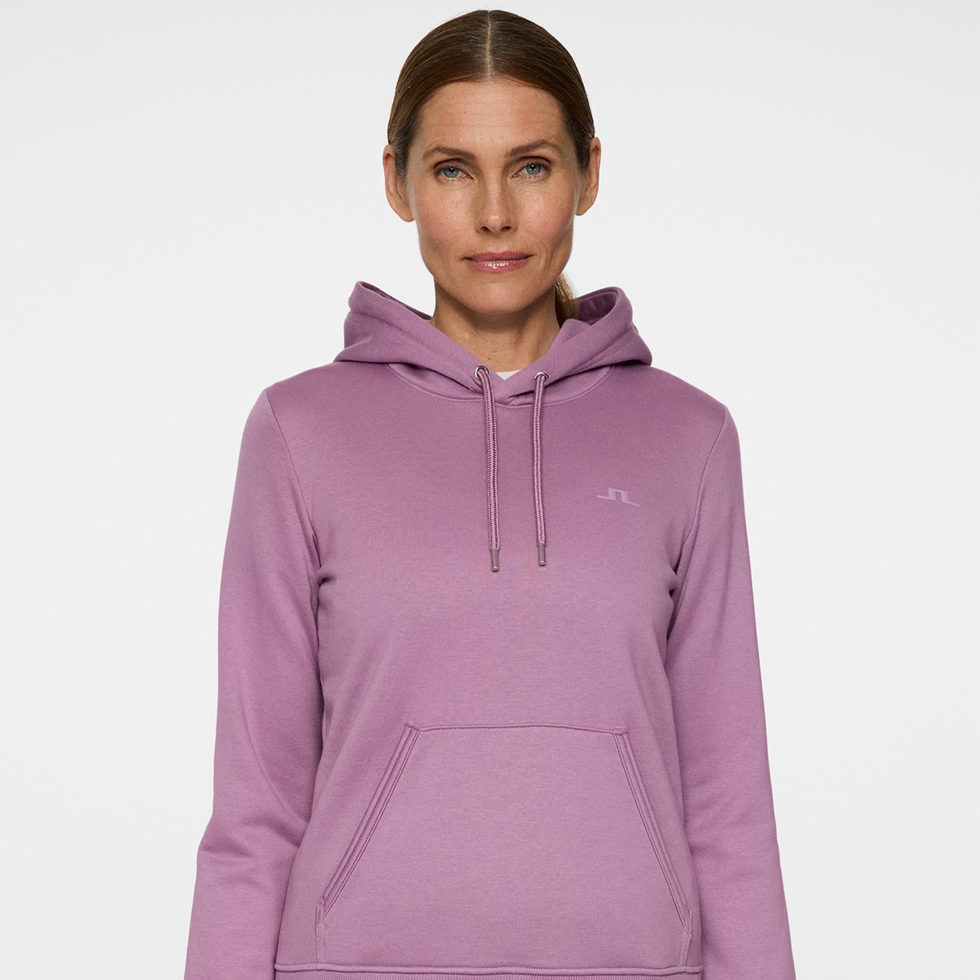 J Lindeberg Alpha Ladies Hoodie Very Grape