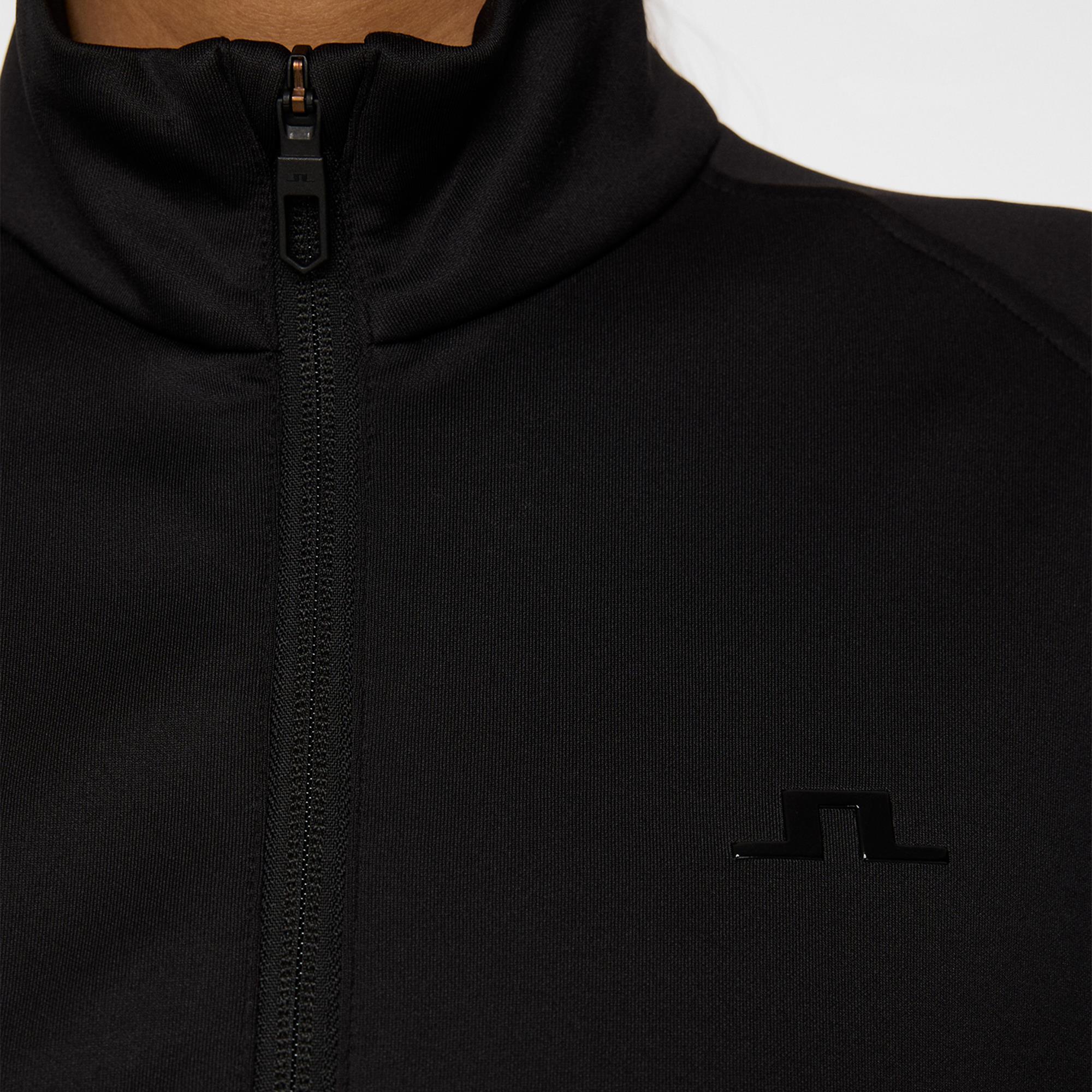 J Lindeberg Solarcore Ladies Golf Mid Layer Black