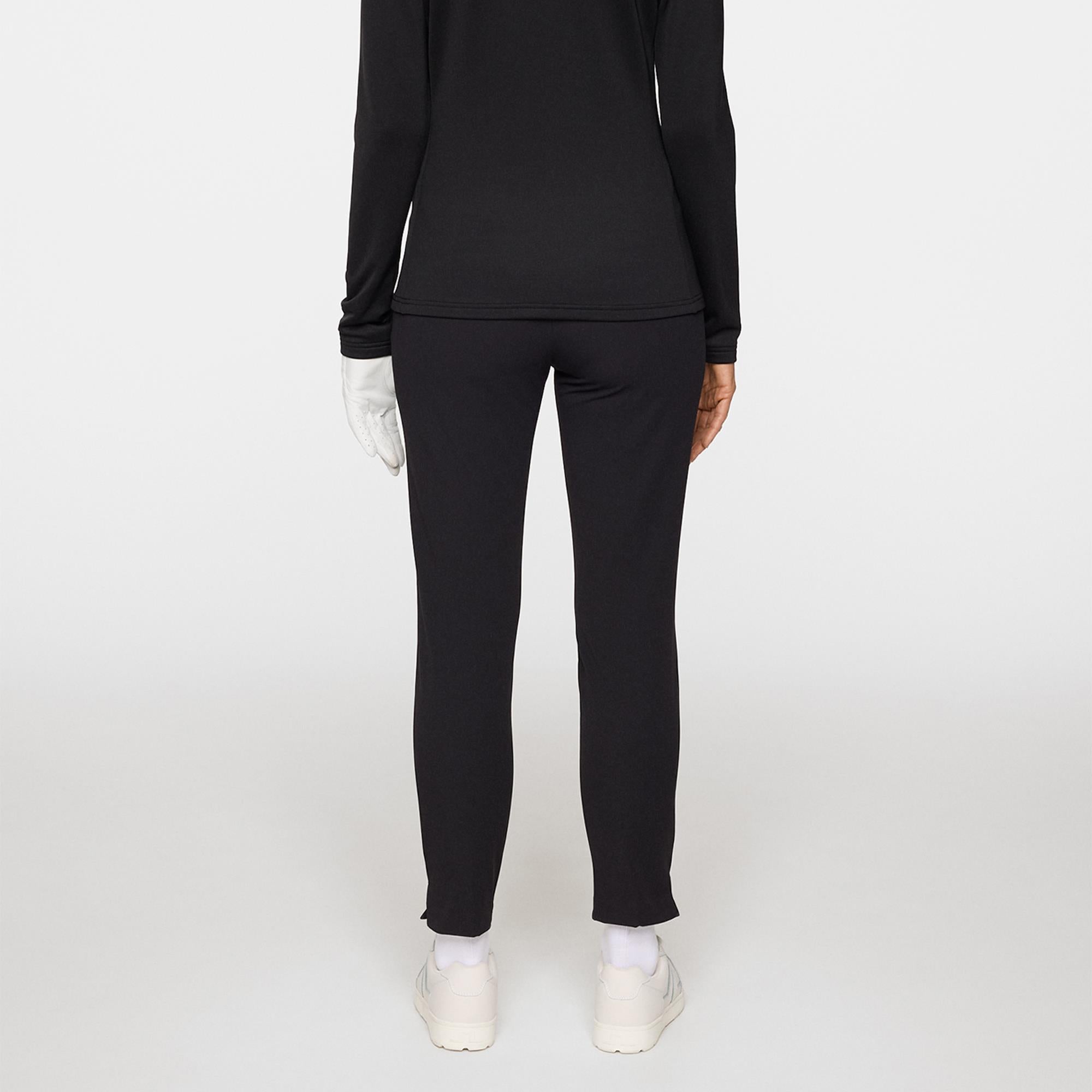 J Lindeberg Lei Fleece Twill Ladies Golf Pants Black