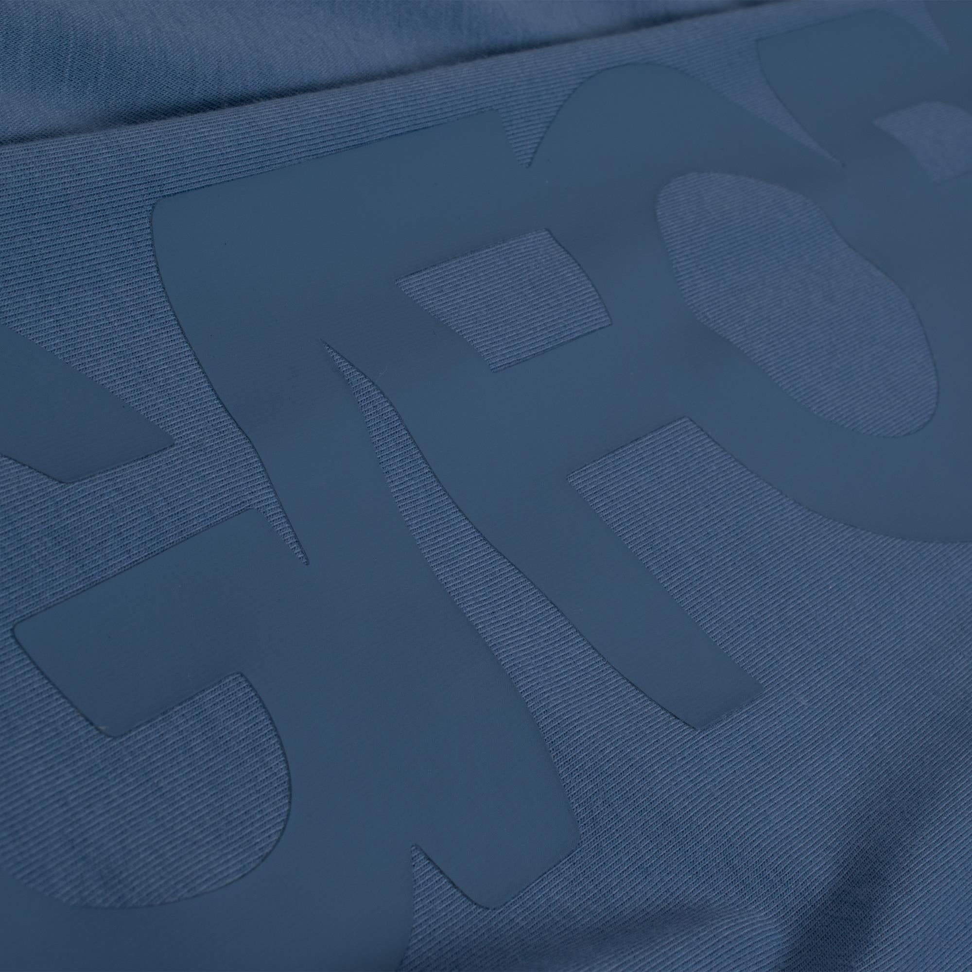 G/FORE Hooded Luxe Quarter Zip Mid Layer Slate