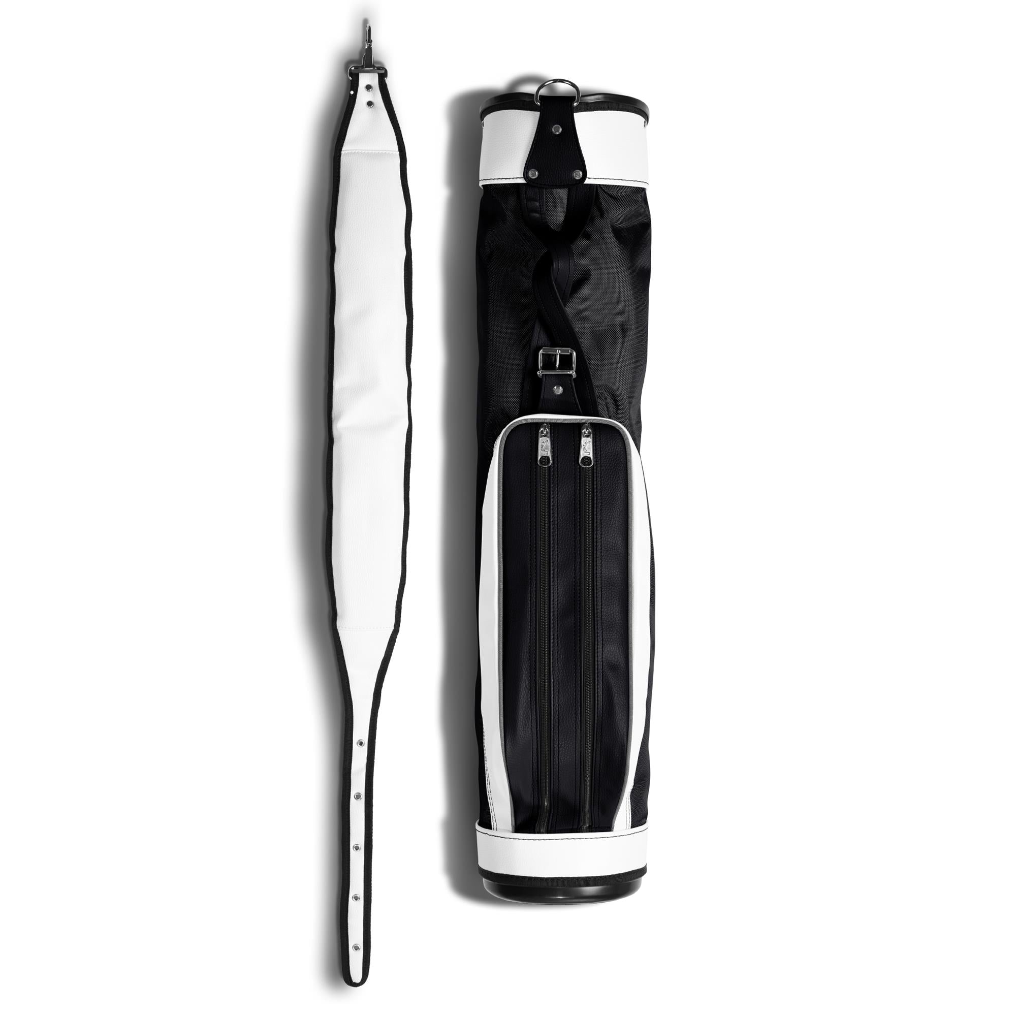 Jones Original Golf Bag Black/White