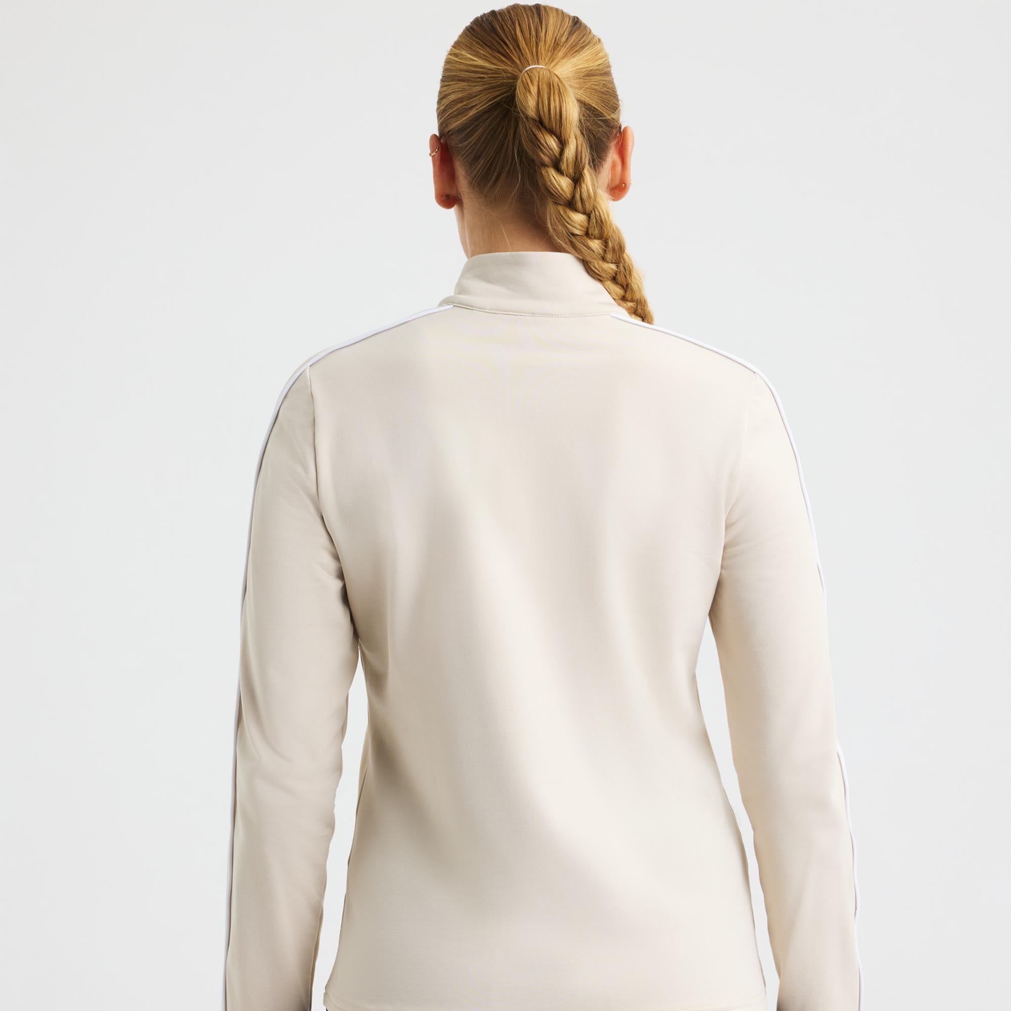 Rohnisch Amie Brushed Ladies Golf Mid Layer Oatmeal