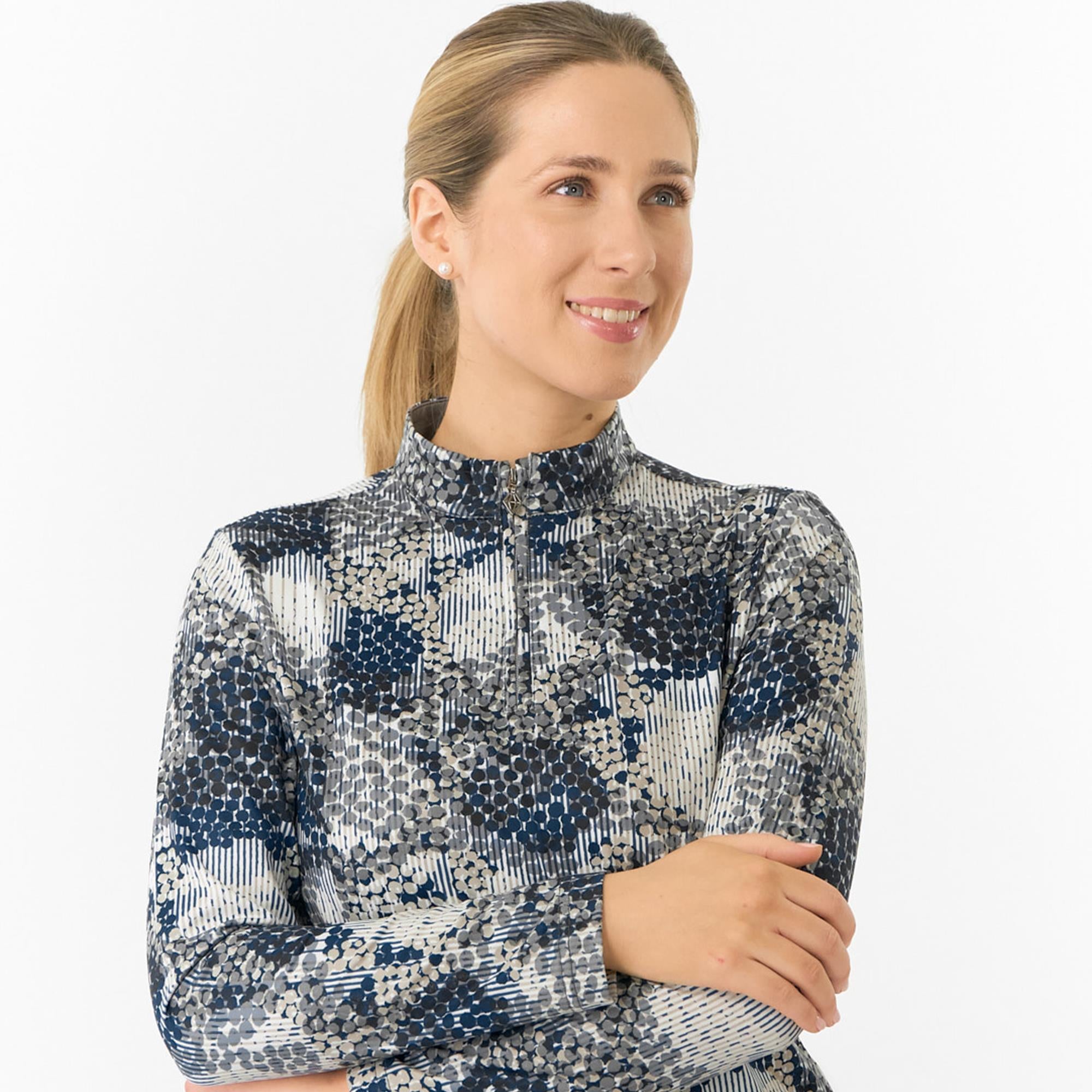 Pure Golf Arusha Ladies Golf Mid Layer Quiet Glade