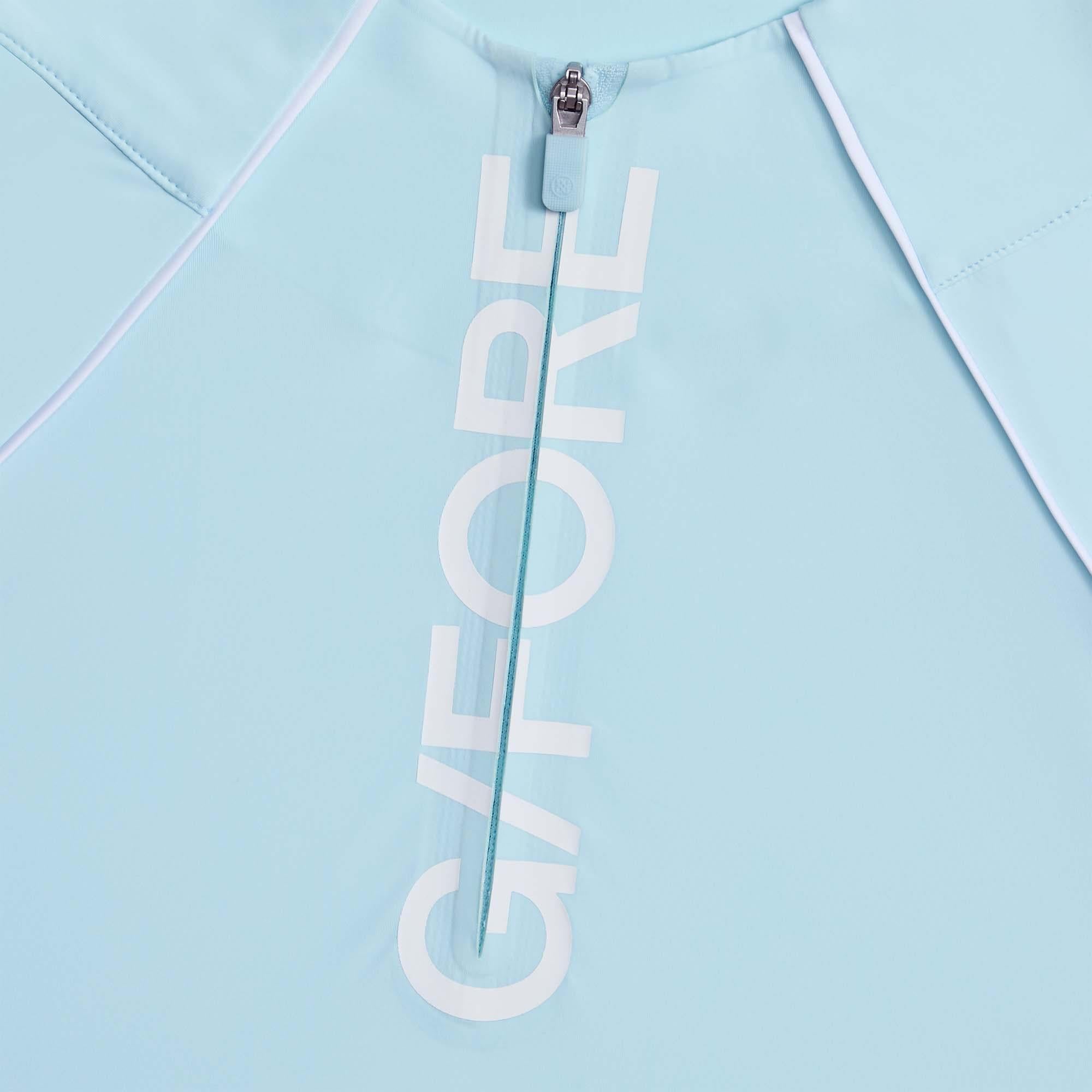 G/FORE Print Silky Tech Nylon Ladies Golf Mid Layer Daybreak