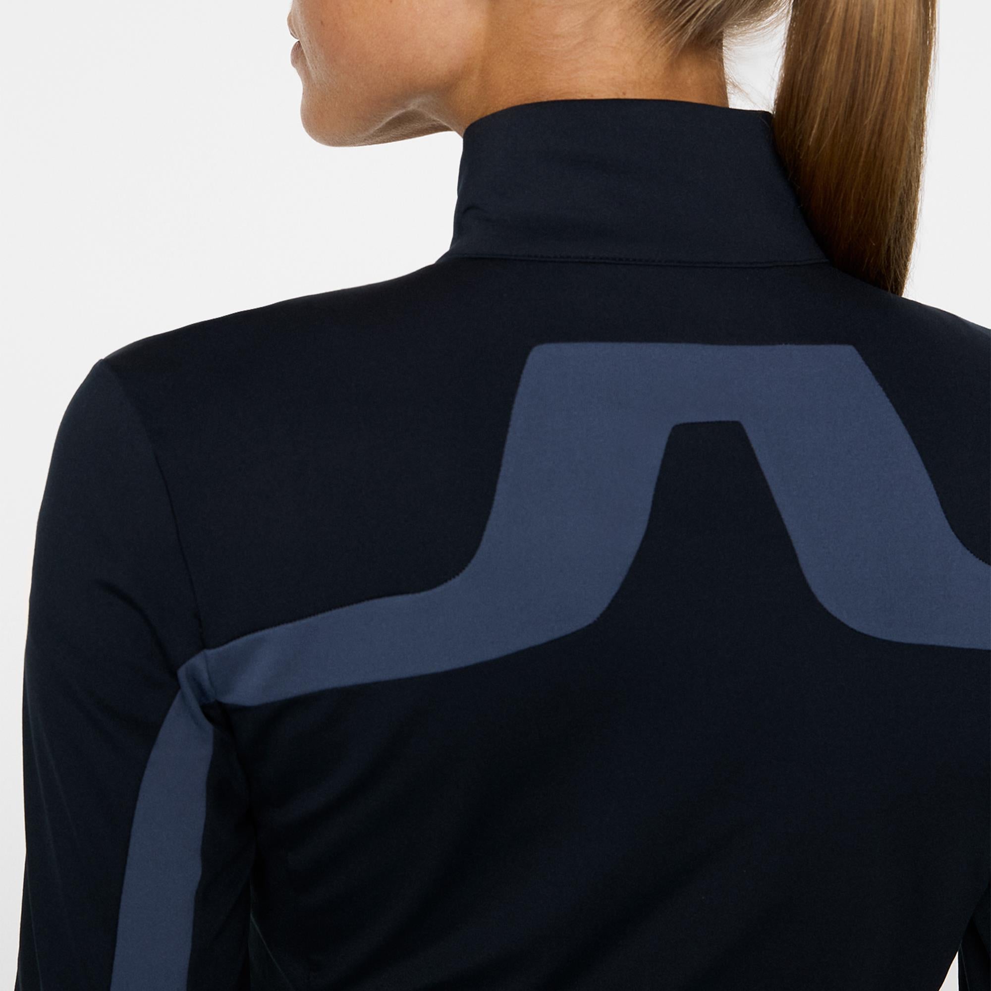 J Lindeberg Seasonal Janice Ladies Golf Mid Layer Navy