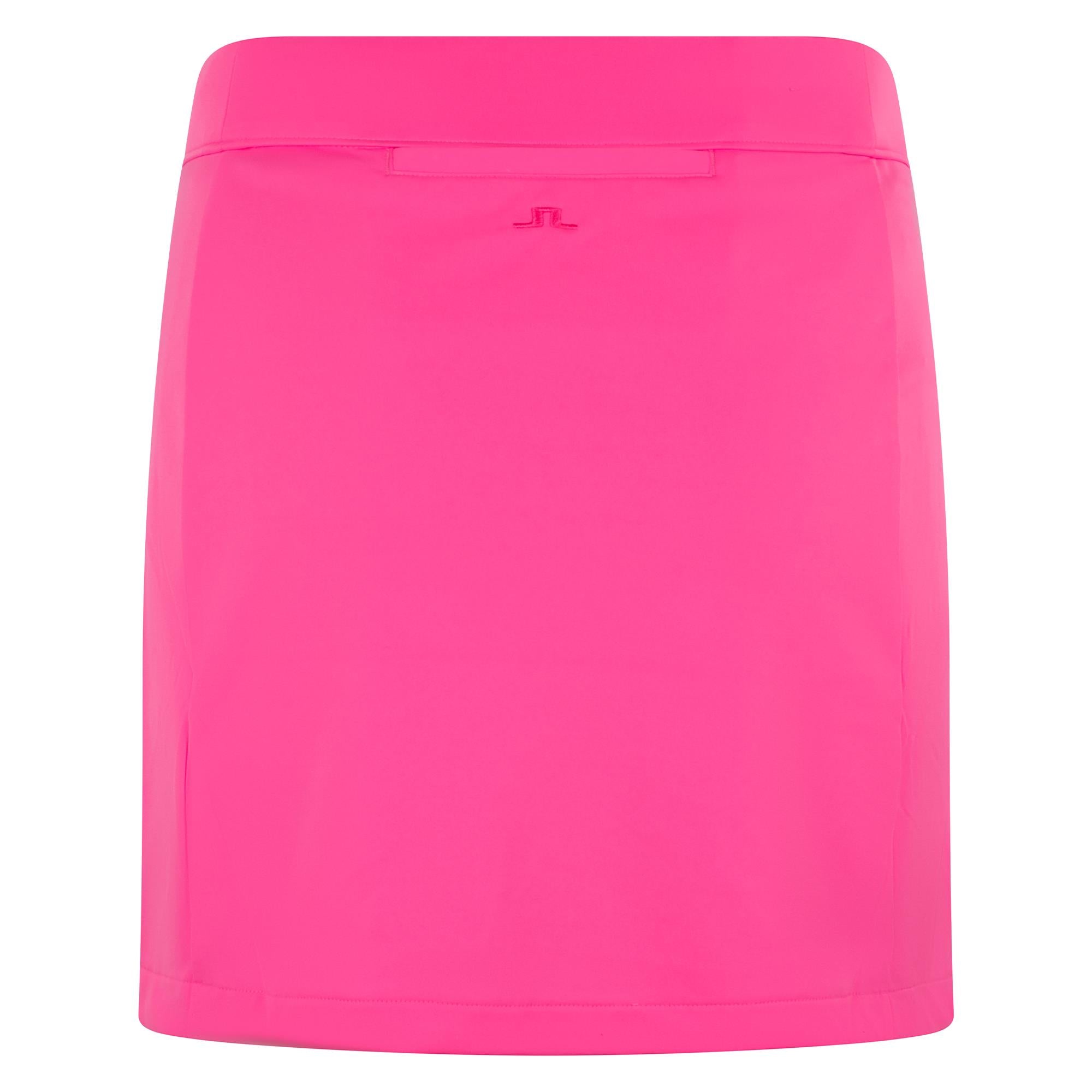 J Lindeberg Amelie Mid Ladies Golf Skirt Eosine Pink