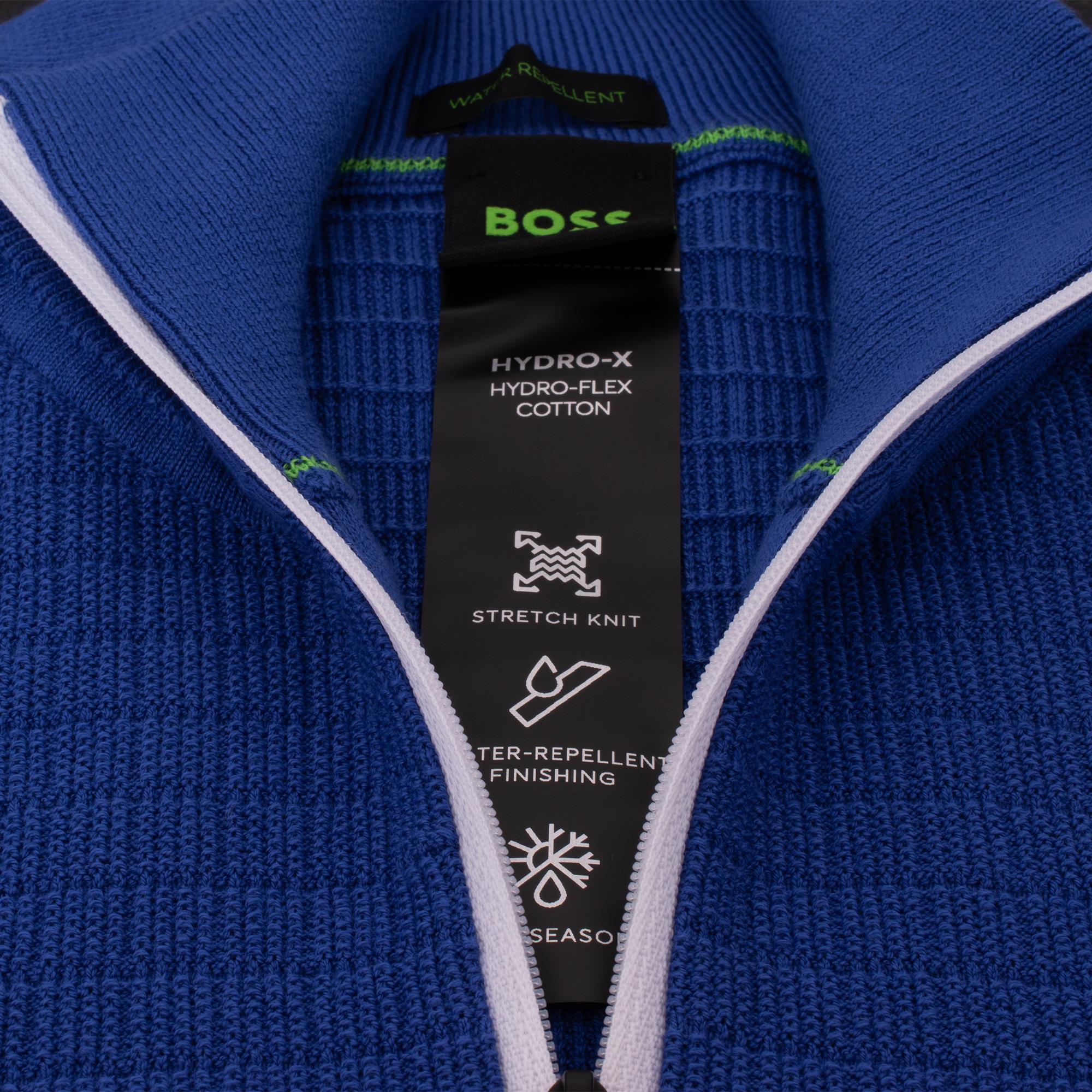 Boss K_Hydro QZ-1 Mens Sweater Medium Blue