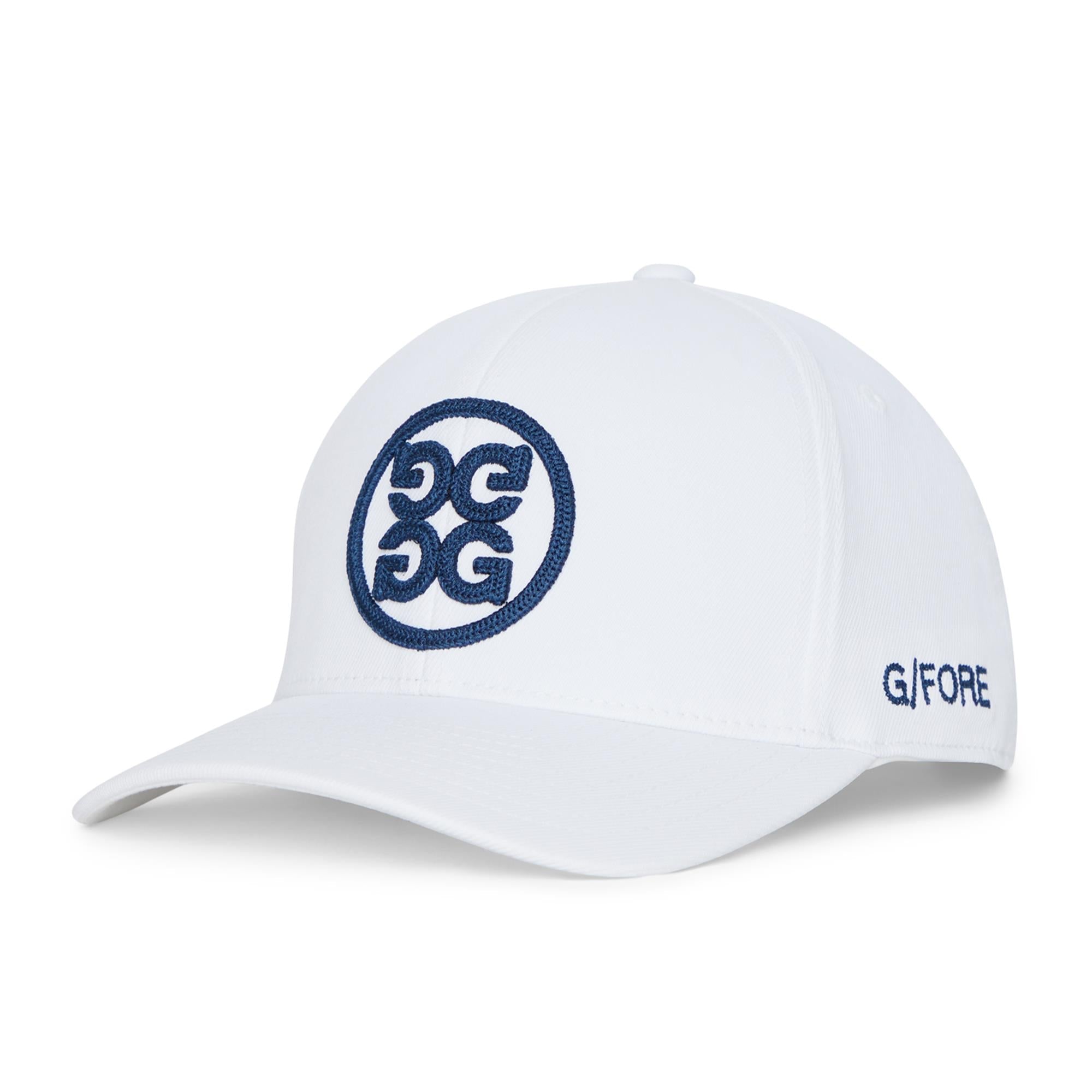 G/FORE Circle G's Stretch Twill Snap Back Snow