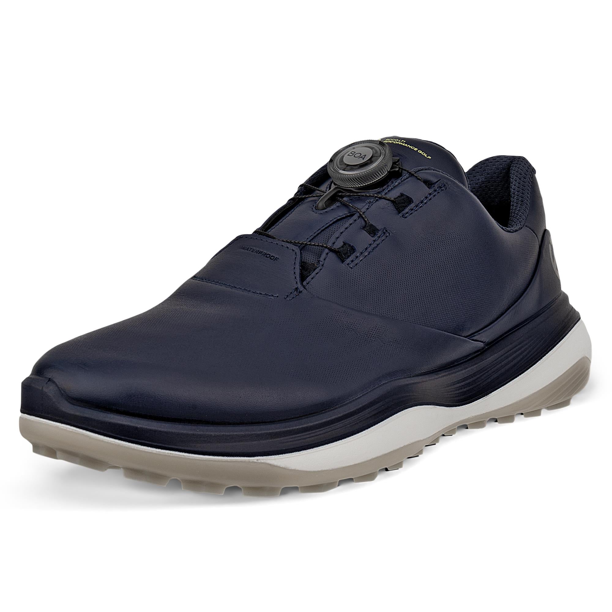 Ecco LT1 BOA Mens Golf Shoes Marine