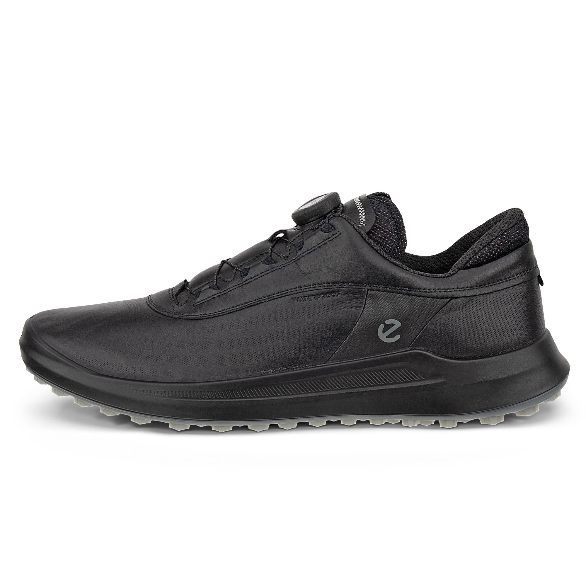Ecco Golf Core Boa Mens Golf Shoes Black