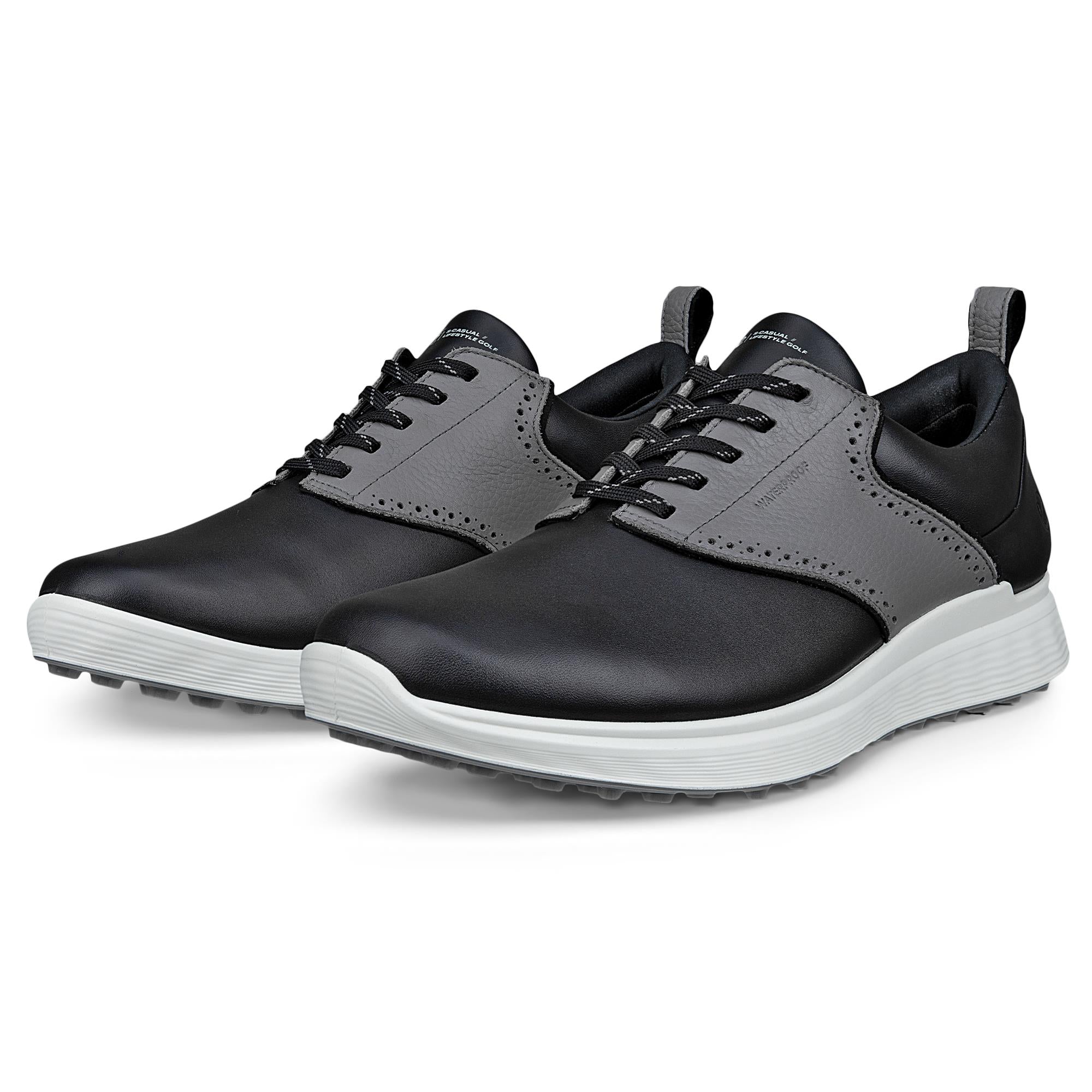 Ecco S-Casual Mens Golf Shoes Black/Steel