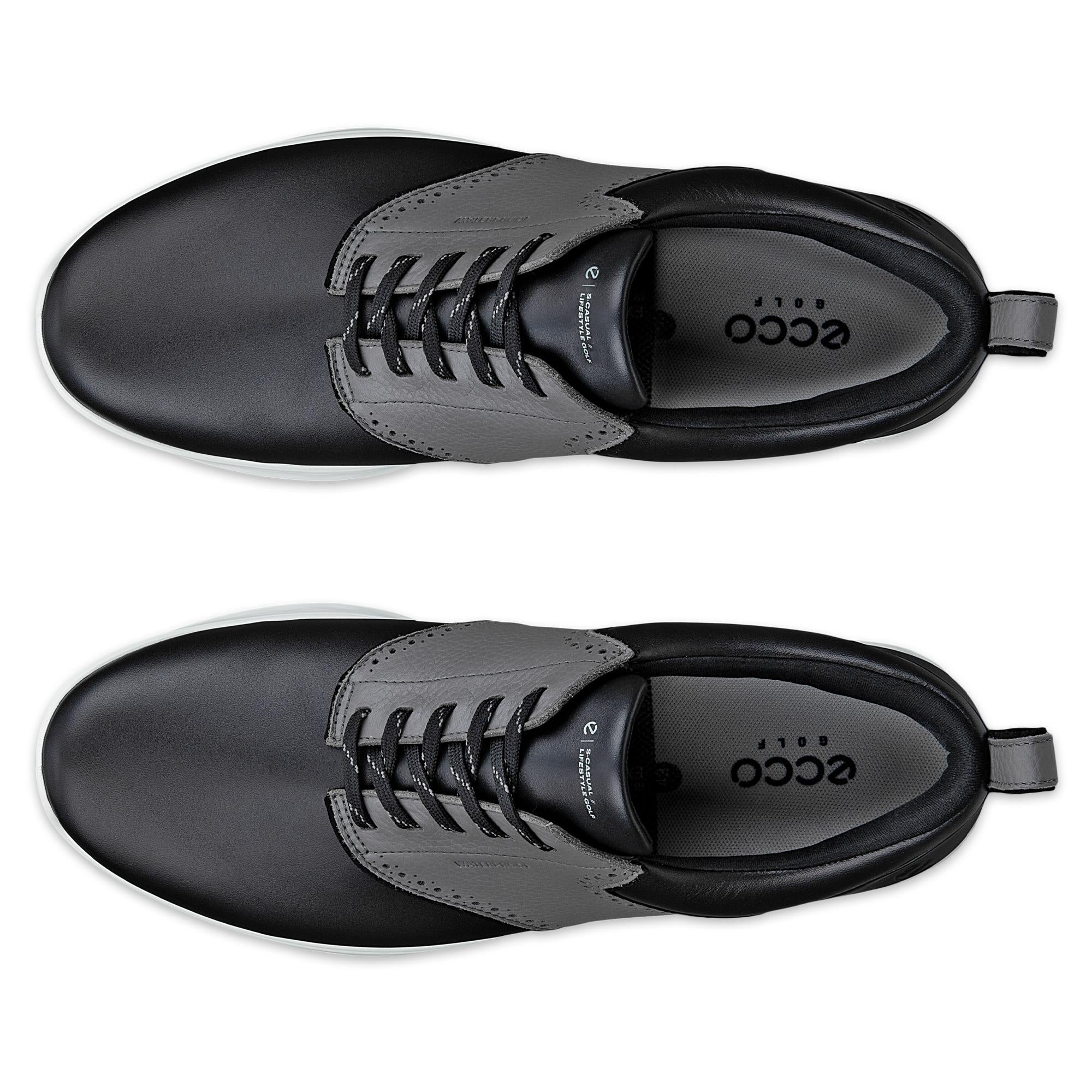 Ecco S-Casual Mens Golf Shoes Black/Steel